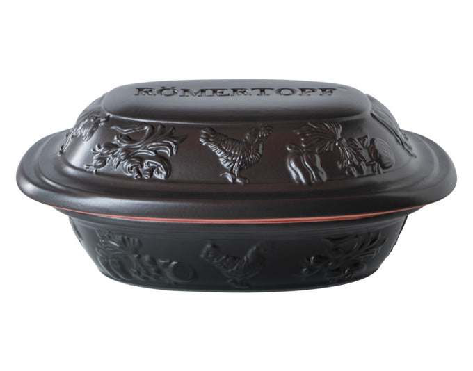 RÖMERTOPF Bräter Rustico 3.5 l 37x27x20 cm weiss in  präsentiert im Onlineshop von KAQTU Design AG. Topf ist von RÖMERTOPF