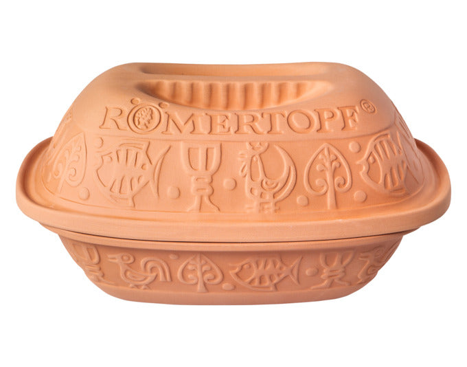 RÖMERTOPF Bräter Klassik 4.0 l 39x27x19.5 cm terracotta in präsentiert im Onlineshop von KAQTU Design AG. Topf ist von RÖMERTOPF