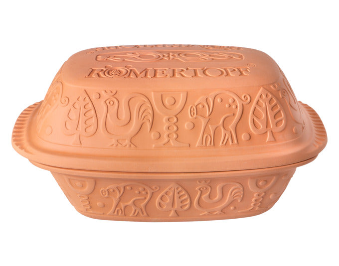 RÖMERTOPF Bräter Klassik 4.0 l 39x27x19.5 cm terracotta in präsentiert im Onlineshop von KAQTU Design AG. Topf ist von RÖMERTOPF
