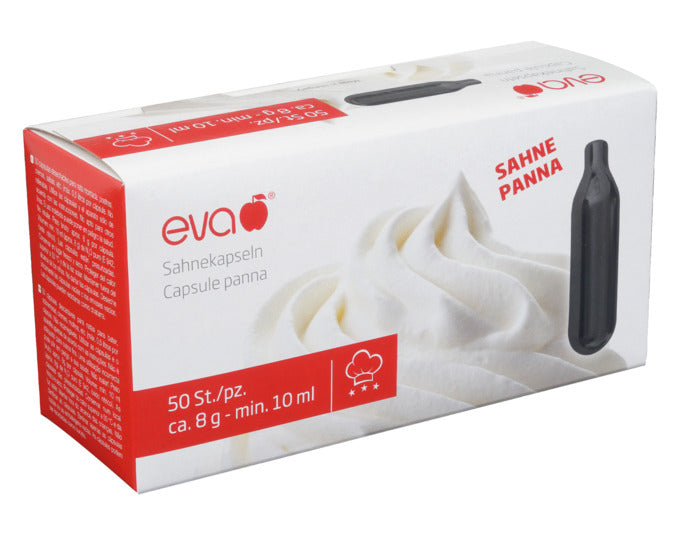 EVA Rahmbläserkapseln 50 Stk. schwarz in präsentiert im Onlineshop von KAQTU Design AG. Küchenhelfer ist von EVA