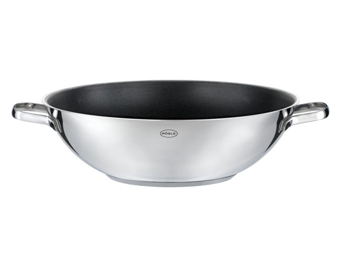 RÖSLE Wok Pureelements Keramik ProCeraPlus ø 32 cm in  präsentiert im Onlineshop von KAQTU Design AG. Topf ist von RÖSLE