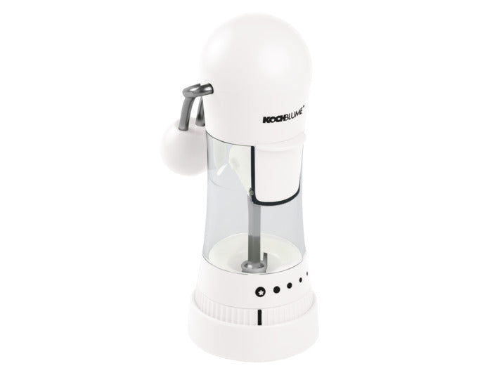 KOCHBLUME Gewürzmühle mit Silikonfuss 6x8.5 cm weiss in präsentiert im Onlineshop von KAQTU Design AG. Küchenhelfer ist von KOCHBLUME