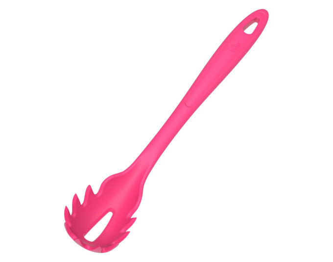 KOCHBLUME Pastalöffel 30 cm pink in präsentiert im Onlineshop von KAQTU Design AG. Kochbesteck ist von KOCHBLUME