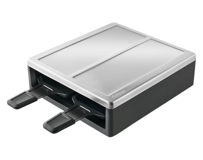 Entdecken Sie den KISAG Raclette-Aufsatz Sierre 25x23x6.8 cm – ideal für kabellosen Genuss im Freien. Flexibel, modern und leicht zu reinigen!