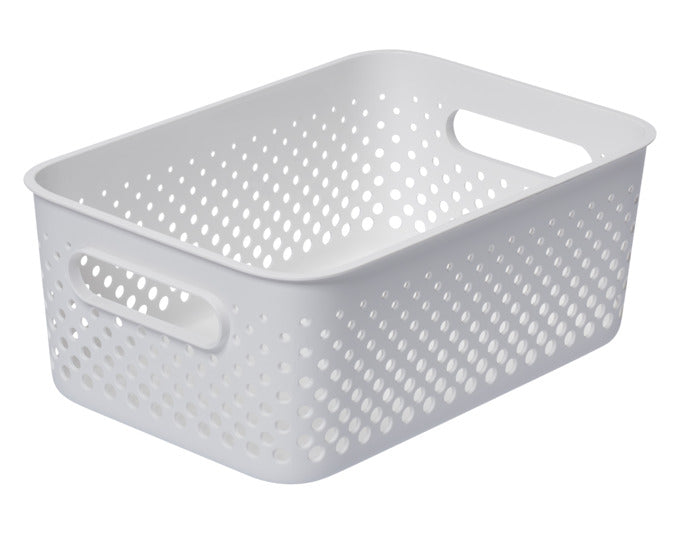 EBNAT Aufbewahrungskorb SmartStore M 29.5x20.5x12 cm weiss in präsentiert im Onlineshop von KAQTU Design AG. Aufbewahrungsbehälter ist von EBNAT