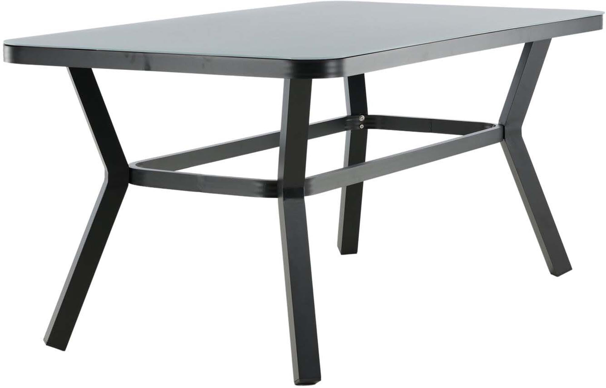 Virya Gartentisch in Schwarz präsentiert im Onlineshop von KAQTU Design AG. Gartentisch ist von Venture Home