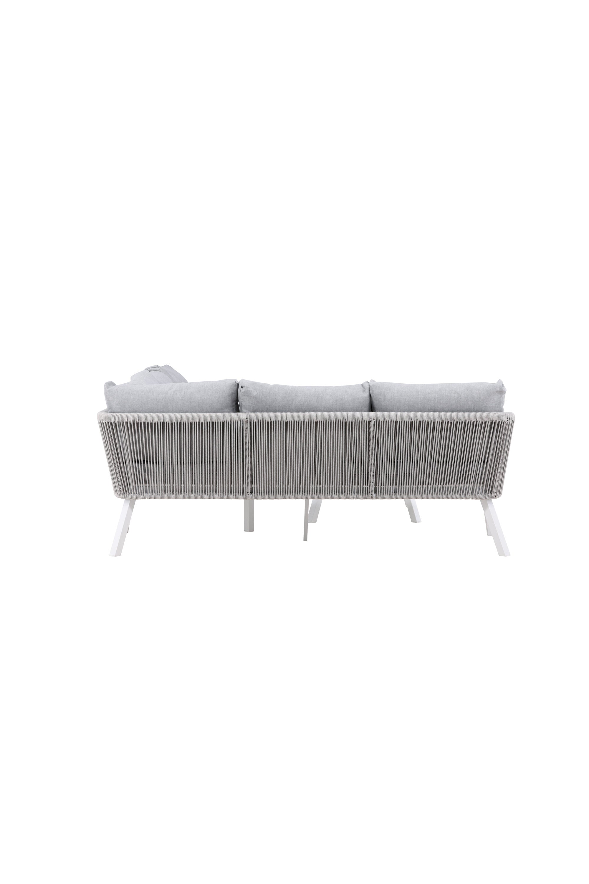 Virya Ecksofa Outdoorset 90cm in Grau / Hellgrau präsentiert im Onlineshop von KAQTU Design AG. Loungeset ist von Venture Home