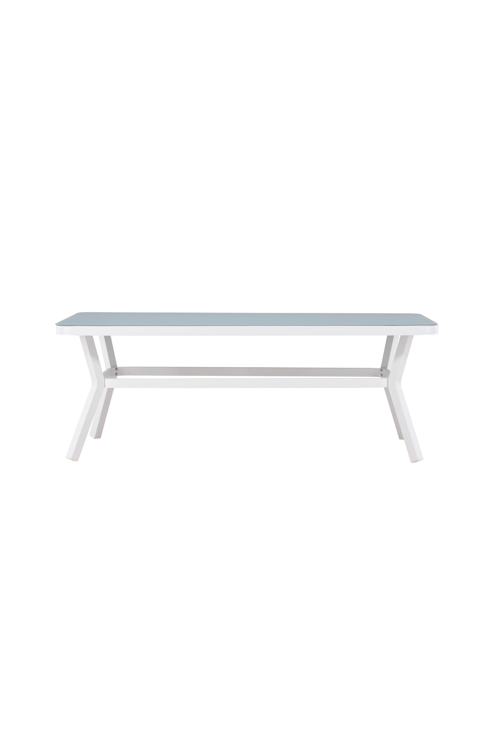 Virya Gartentisch in Weiss präsentiert im Onlineshop von KAQTU Design AG. Gartentisch ist von Venture Home