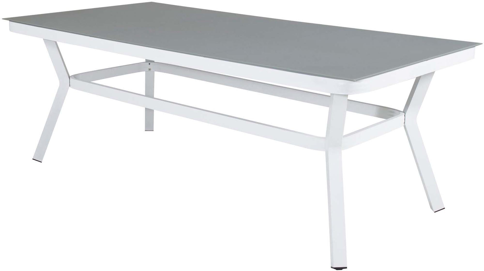 Robuster Virya Gartentisch von Venture Home für zeitlose Gärten.