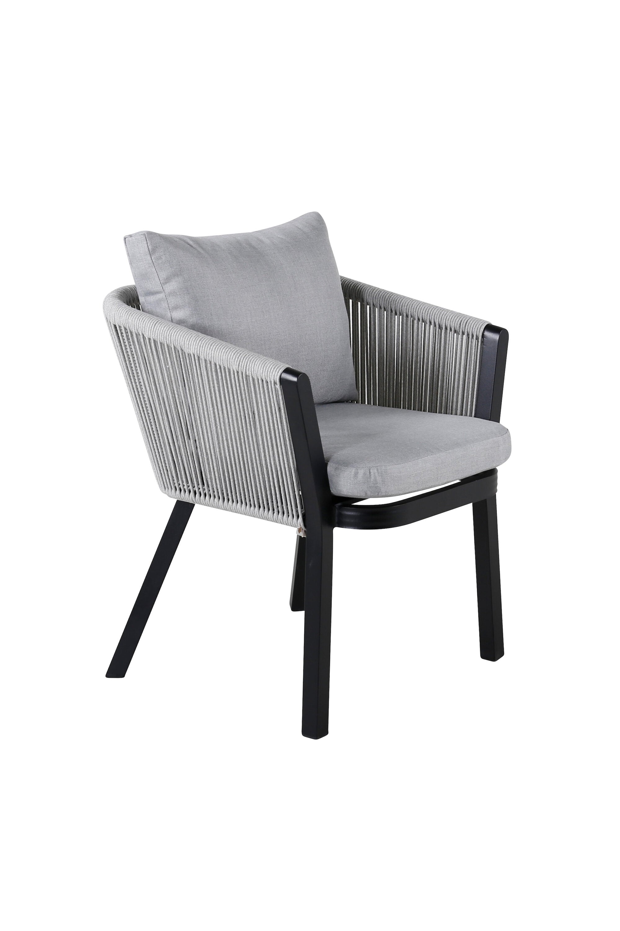 Virya Gartenstuhl in Schwarz präsentiert im Onlineshop von KAQTU Design AG. Gartenstuhl mit Armlehnen ist von Venture Home