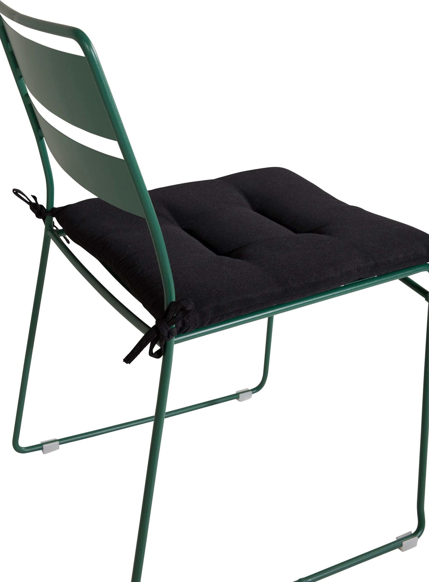 Lina Kissen in Schwarz präsentiert im Onlineshop von KAQTU Design AG. Sitzkissen ist von Venture Home