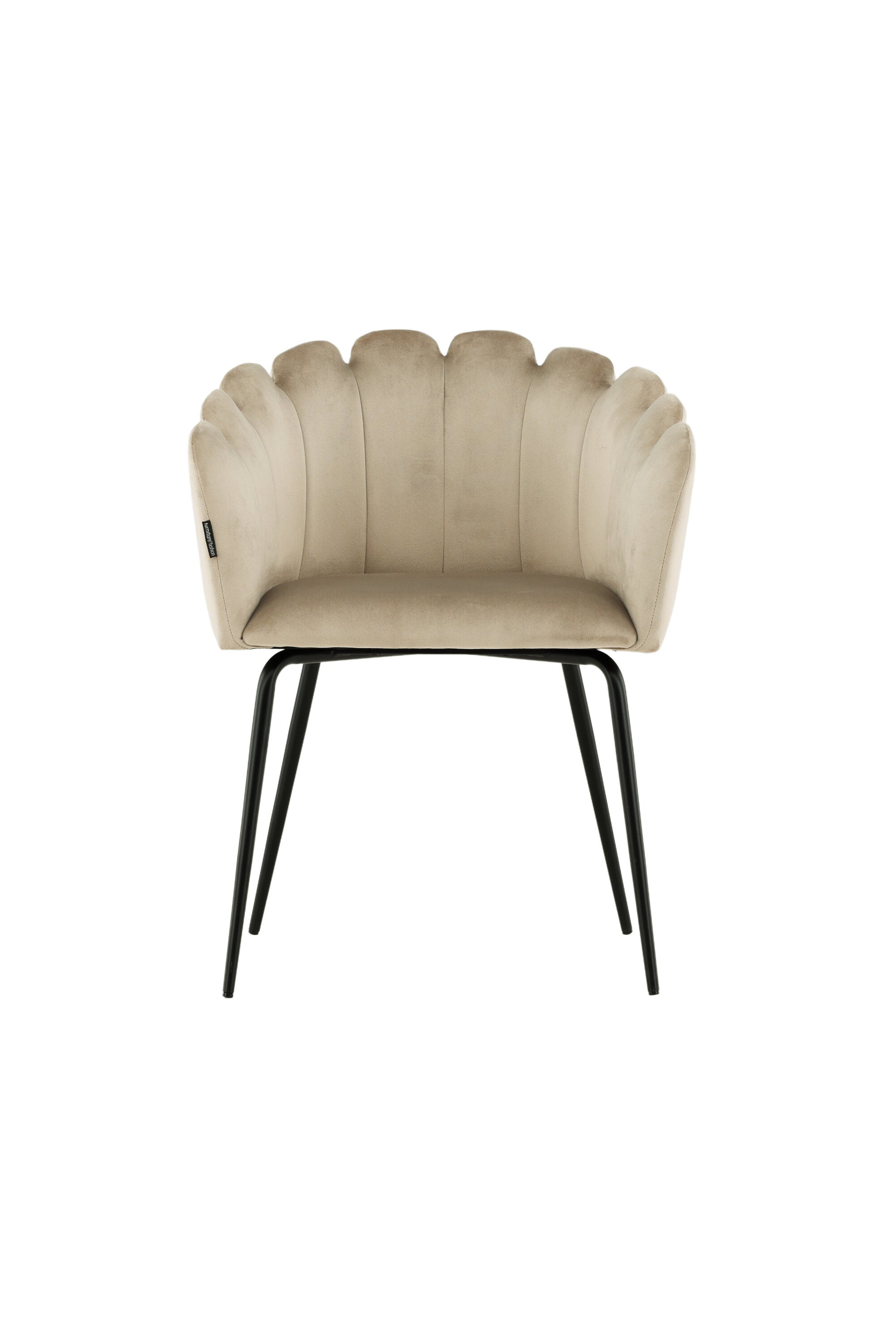 Limhamn Stuhl in Beige präsentiert im Onlineshop von KAQTU Design AG. Schalenstuhl mit Armlehne ist von Furniture Fashion