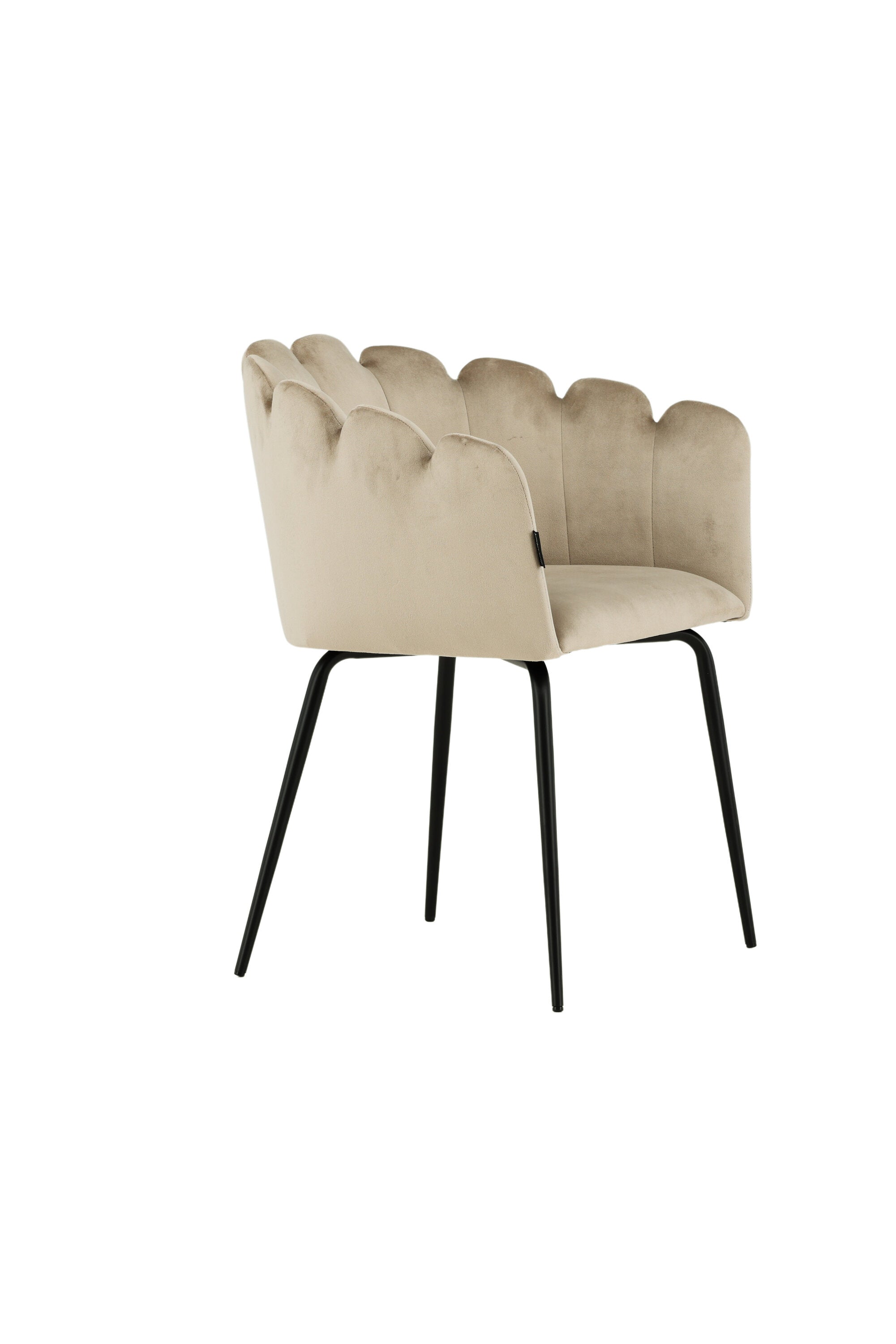 Limhamn Stuhl in Beige präsentiert im Onlineshop von KAQTU Design AG. Schalenstuhl mit Armlehne ist von Furniture Fashion