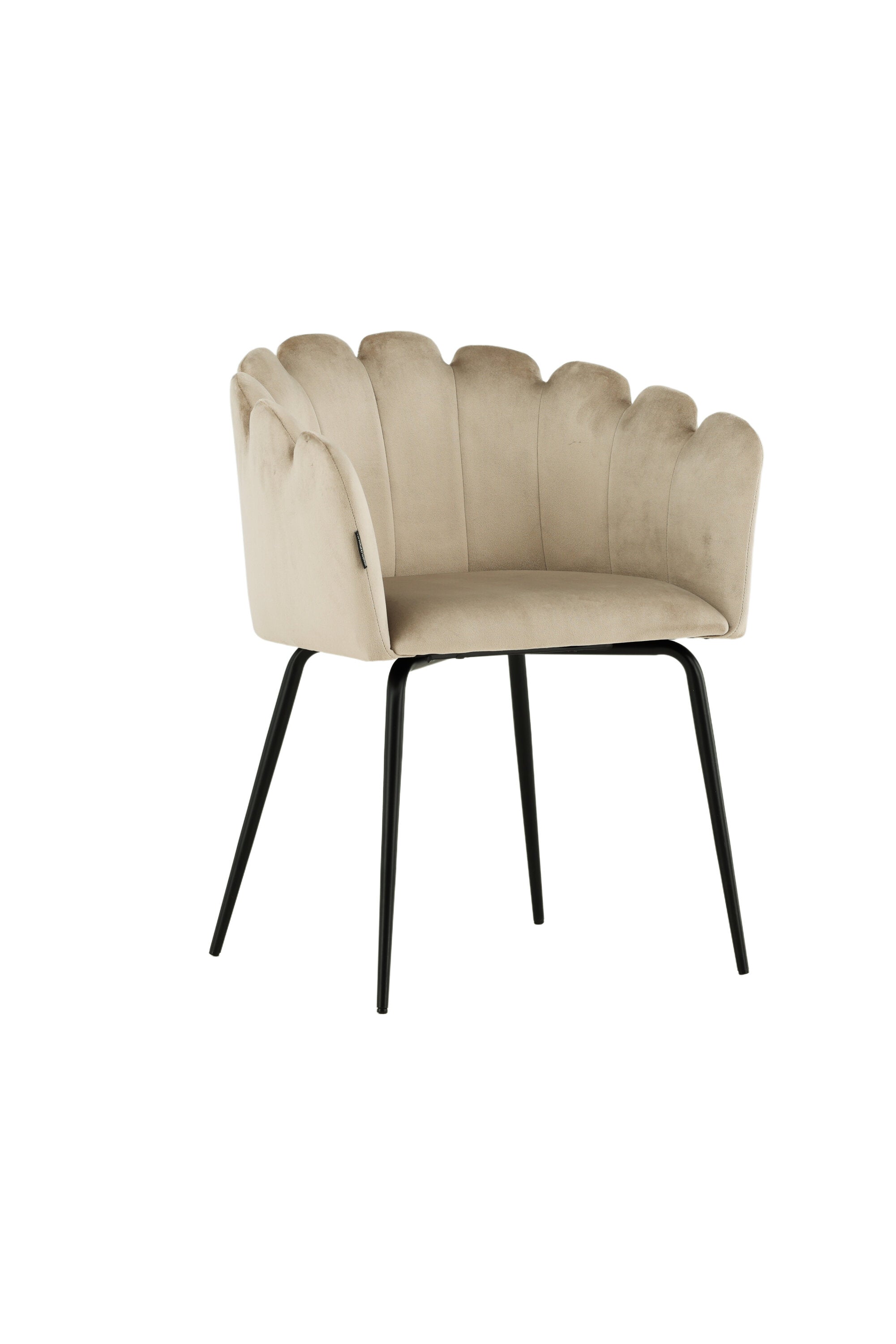 Limhamn Stuhl in Beige präsentiert im Onlineshop von KAQTU Design AG. Schalenstuhl mit Armlehne ist von Furniture Fashion