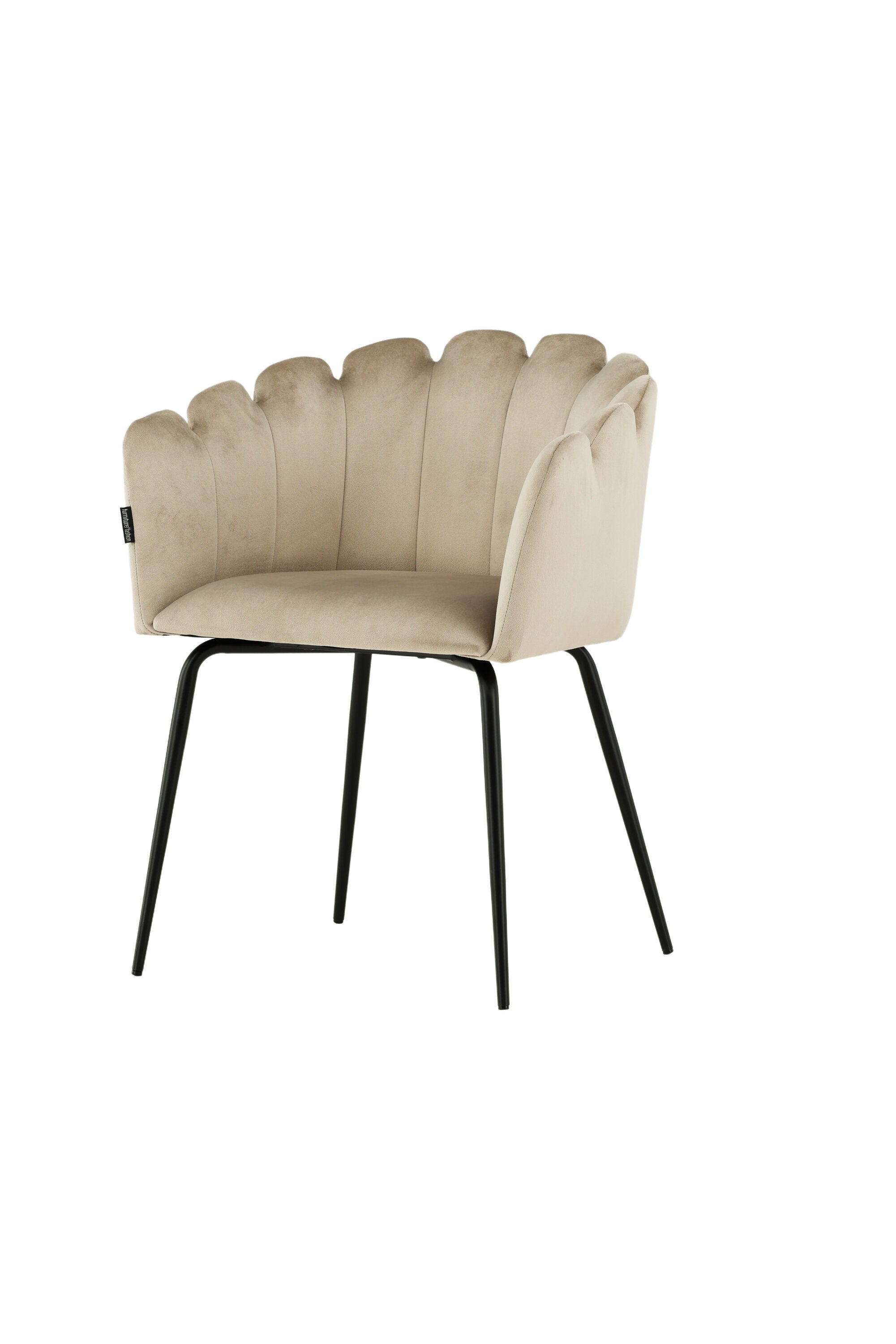 Limhamn Stuhl in Beige präsentiert im Onlineshop von KAQTU Design AG. Schalenstuhl mit Armlehne ist von Furniture Fashion