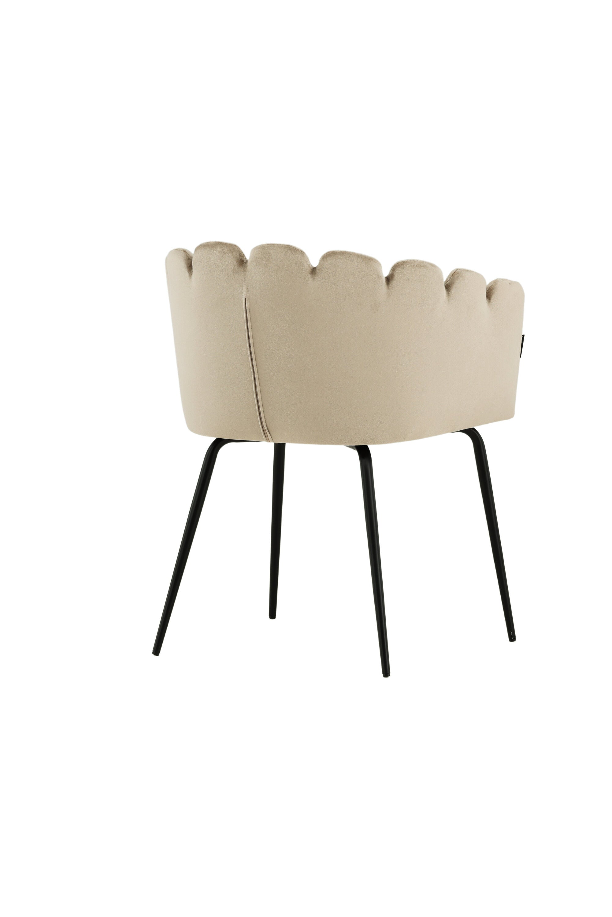 Limhamn Stuhl in Beige präsentiert im Onlineshop von KAQTU Design AG. Schalenstuhl mit Armlehne ist von Furniture Fashion