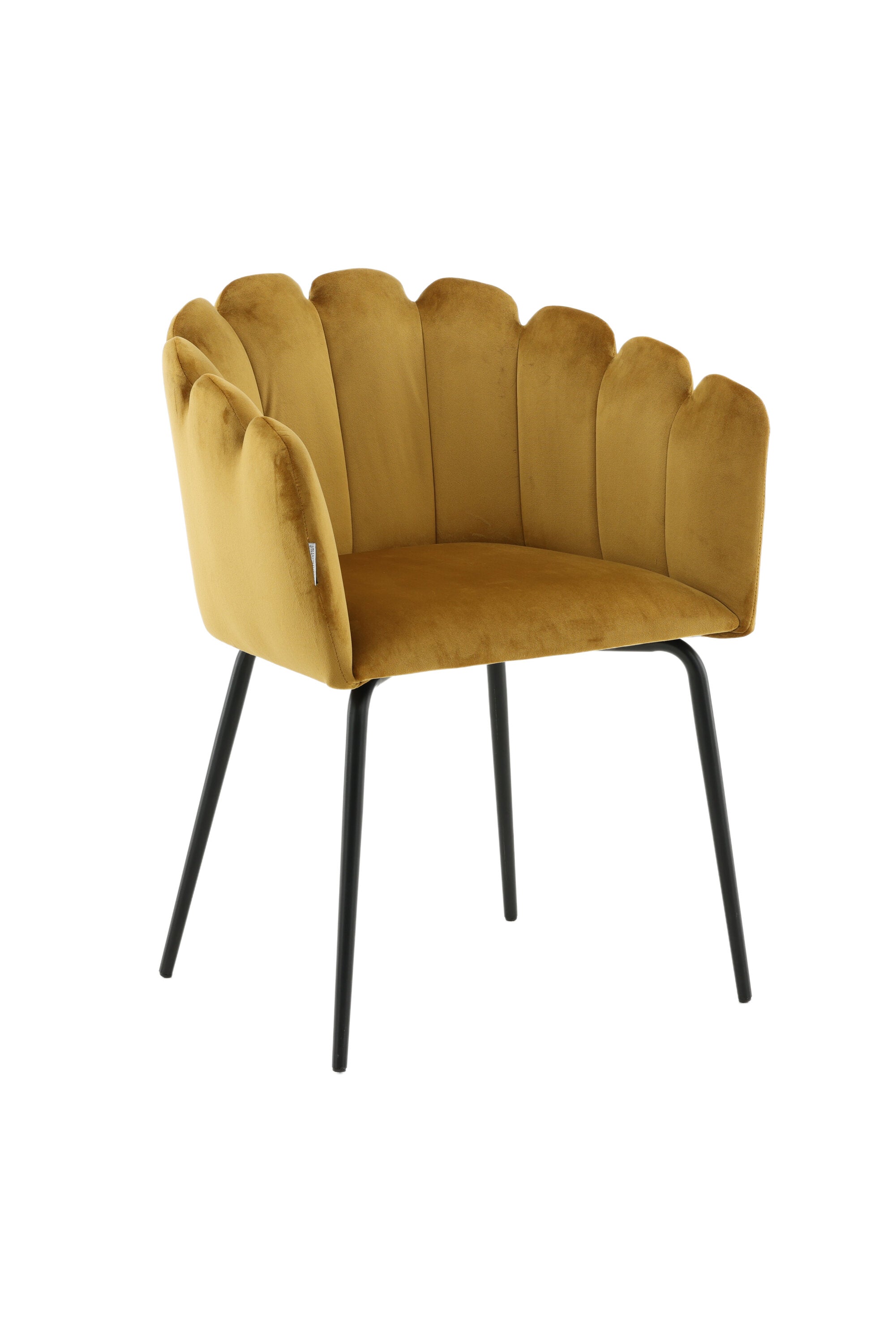 Limhamn Stuhl in Gelb präsentiert im Onlineshop von KAQTU Design AG. Schalenstuhl mit Armlehne ist von Furniture Fashion