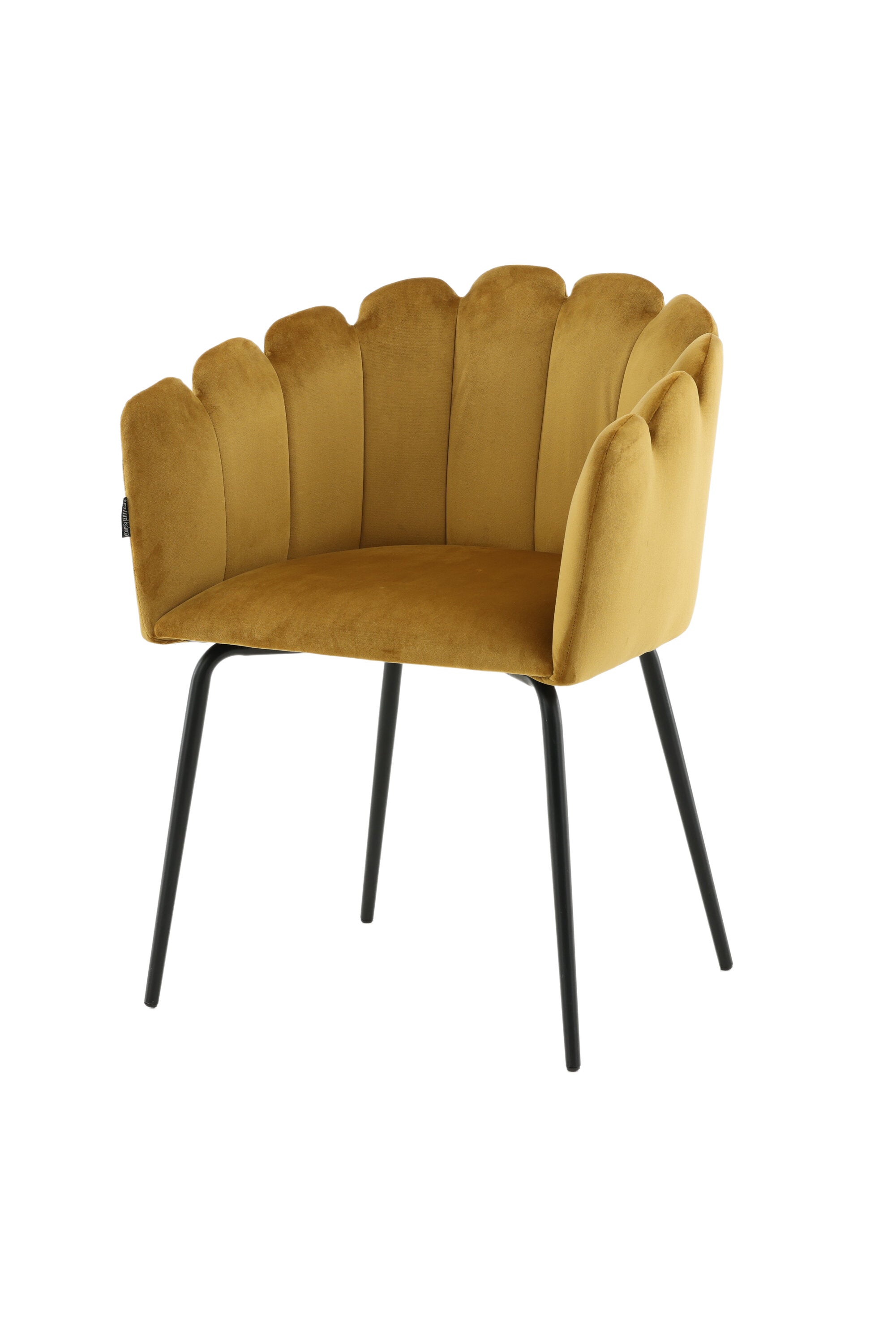 Limhamn Stuhl in Gelb präsentiert im Onlineshop von KAQTU Design AG. Schalenstuhl mit Armlehne ist von Furniture Fashion