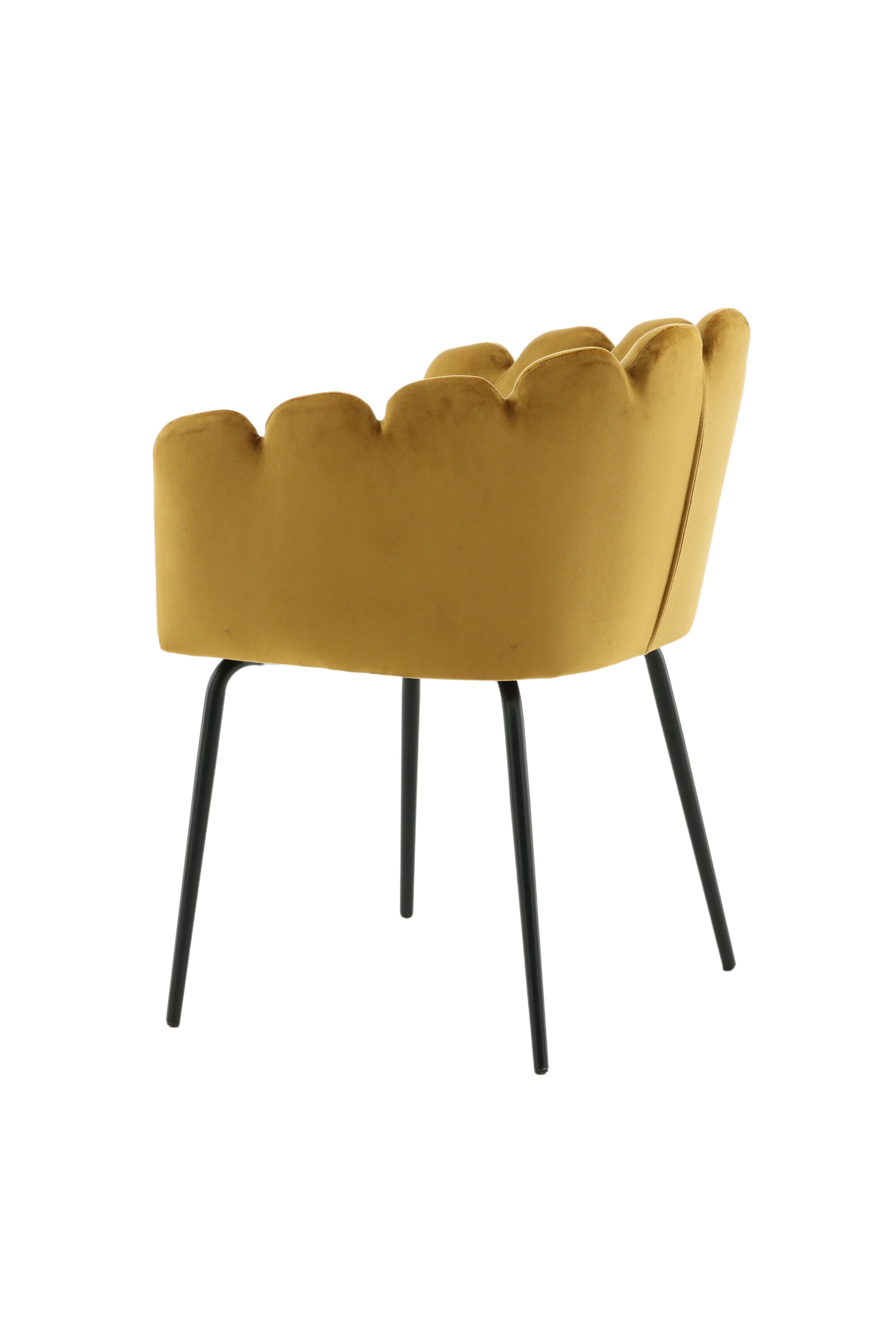 Limhamn Stuhl in Gelb präsentiert im Onlineshop von KAQTU Design AG. Schalenstuhl mit Armlehne ist von Furniture Fashion