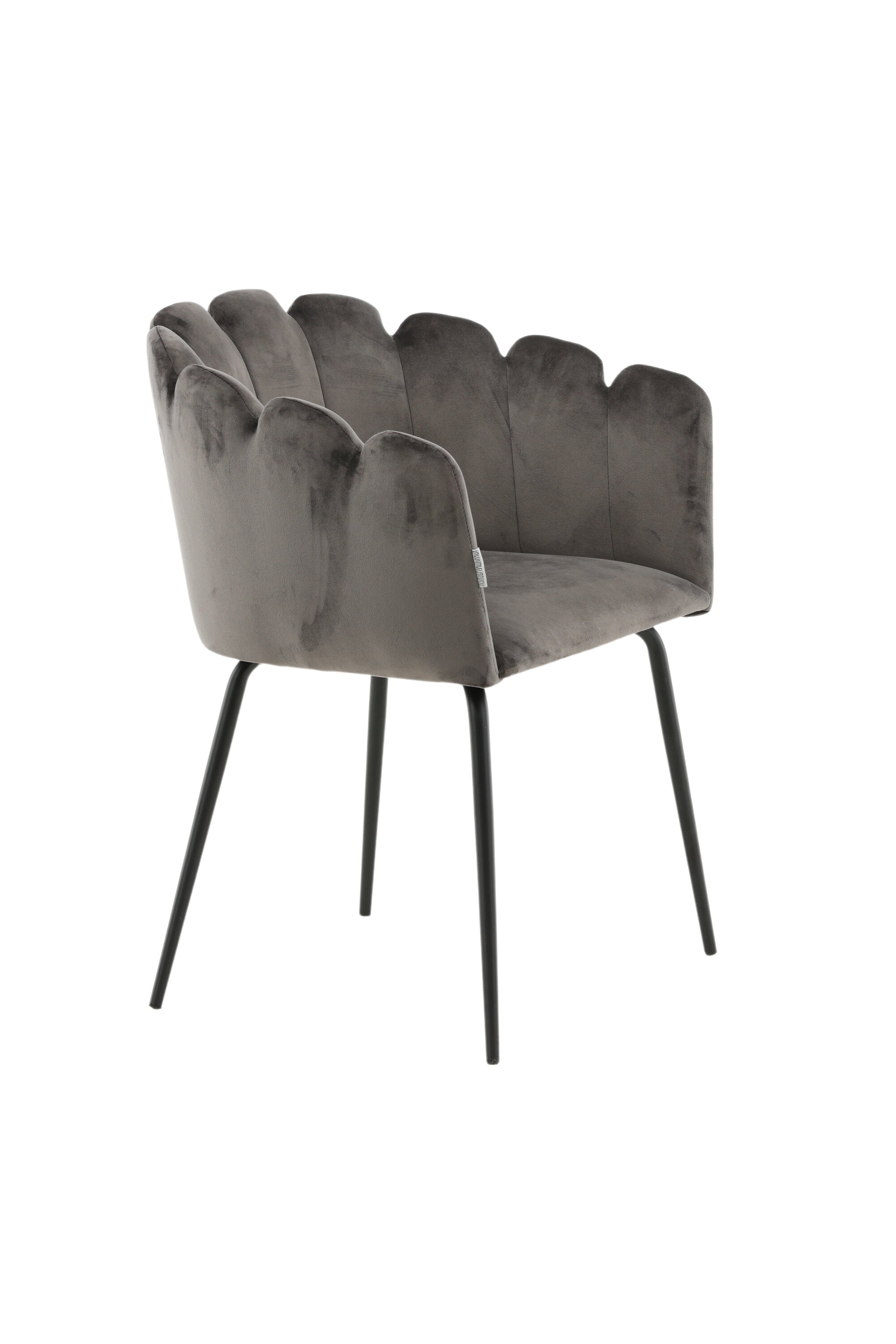 Limhamn Stuhl in Grau präsentiert im Onlineshop von KAQTU Design AG. Schalenstuhl mit Armlehne ist von Furniture Fashion