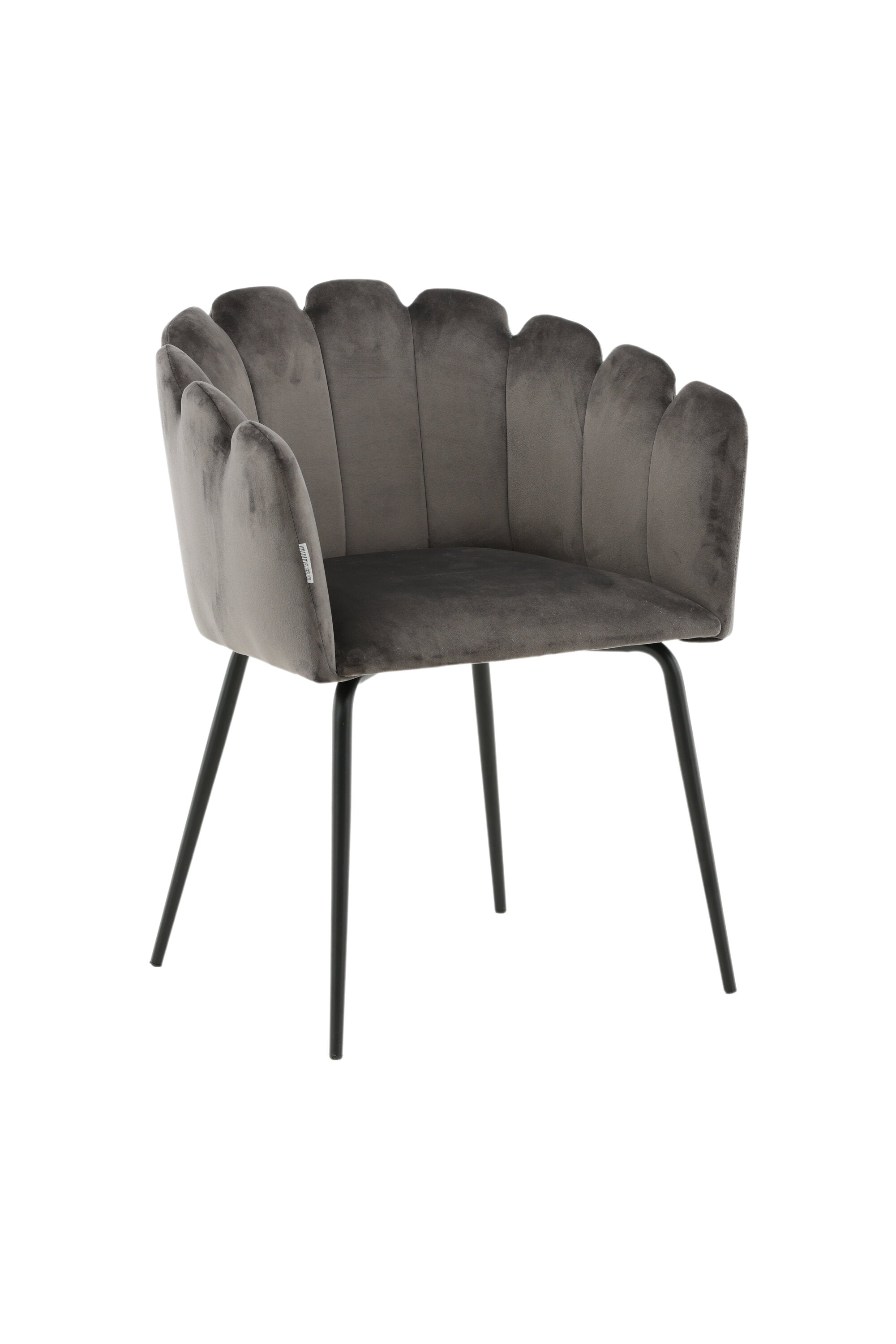 Limhamn Stuhl in Grau präsentiert im Onlineshop von KAQTU Design AG. Schalenstuhl mit Armlehne ist von Furniture Fashion