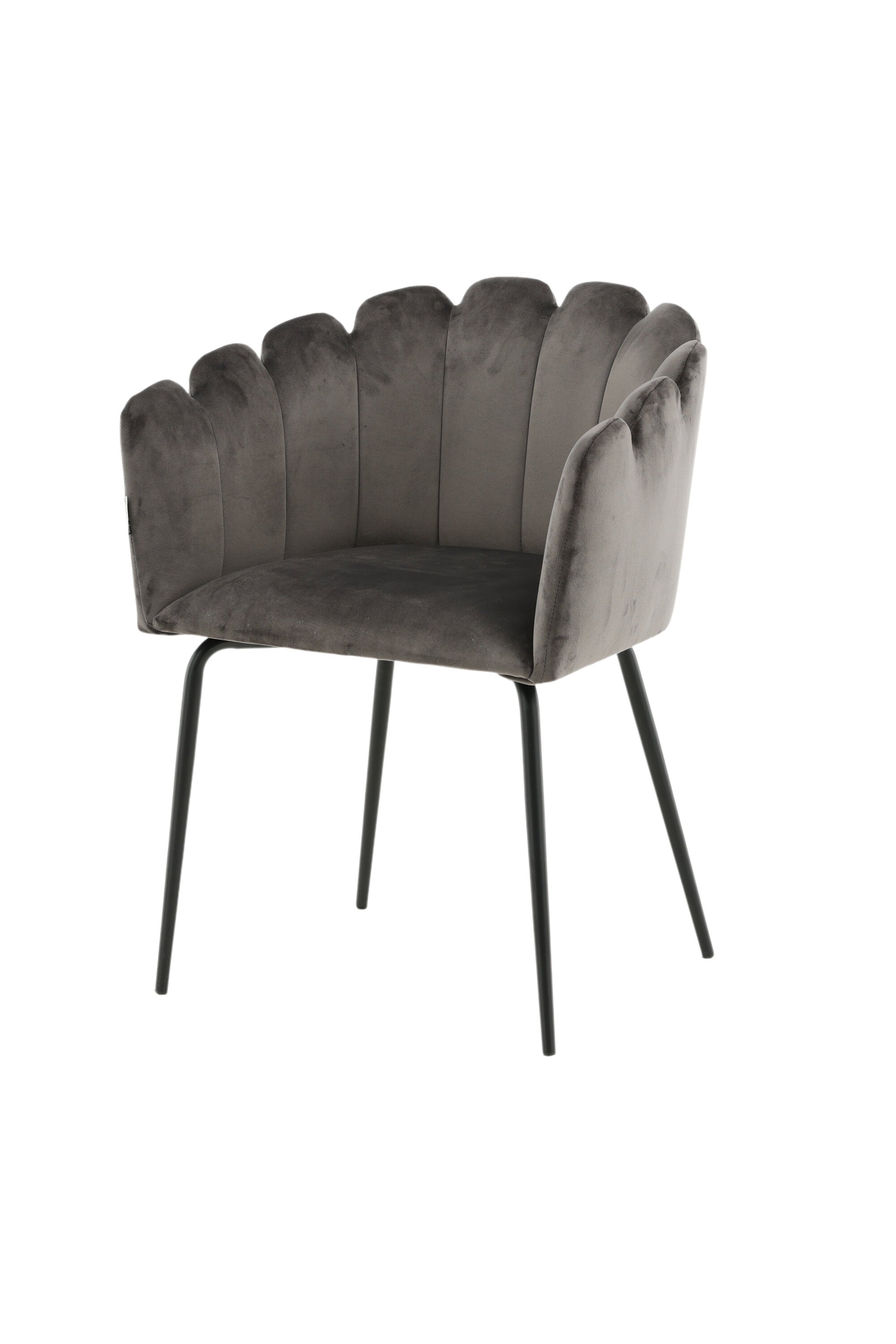 Limhamn Stuhl in Grau präsentiert im Onlineshop von KAQTU Design AG. Schalenstuhl mit Armlehne ist von Furniture Fashion