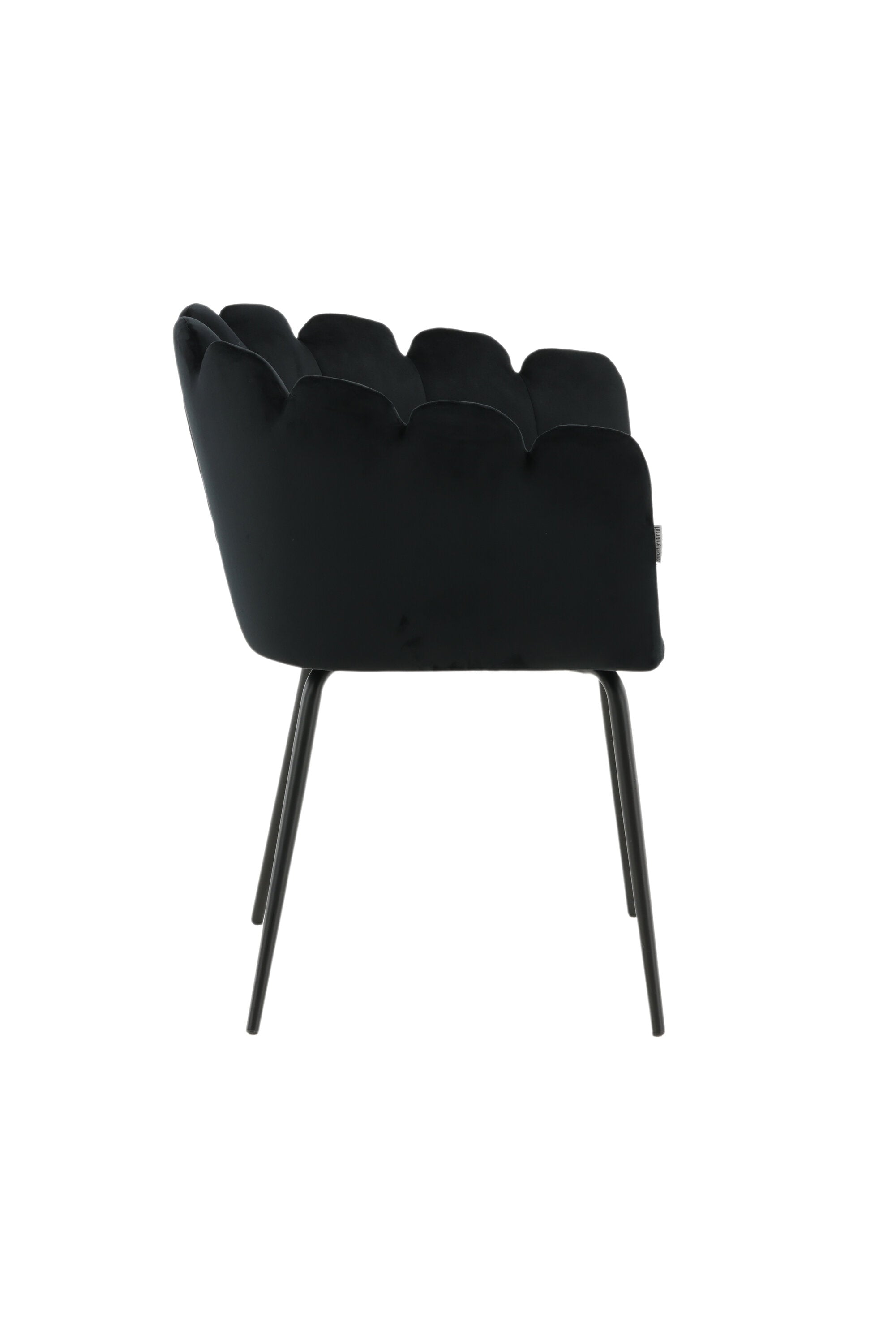 Limhamn Stuhl in Schwarz präsentiert im Onlineshop von KAQTU Design AG. Schalenstuhl mit Armlehne ist von Furniture Fashion