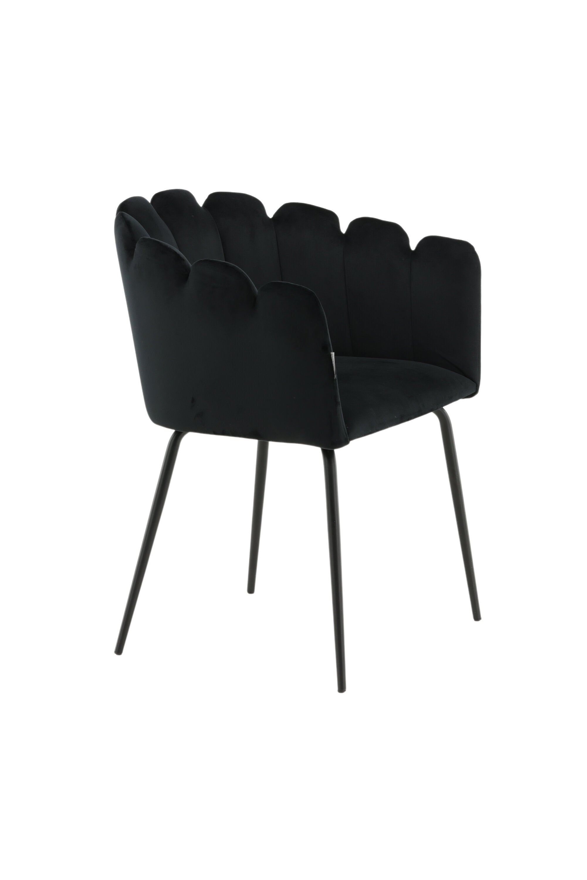 Limhamn Stuhl in Schwarz präsentiert im Onlineshop von KAQTU Design AG. Schalenstuhl mit Armlehne ist von Furniture Fashion