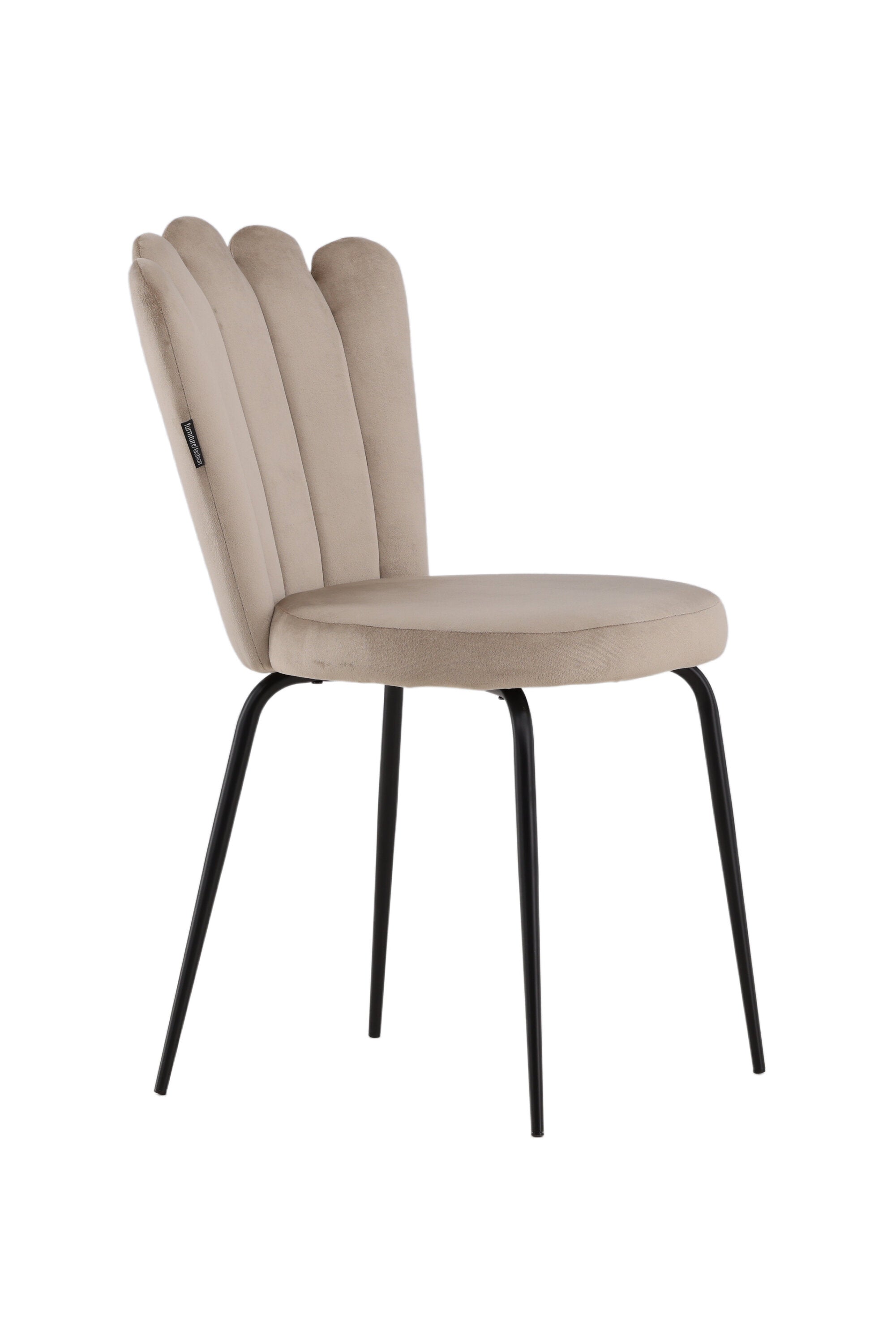 Limhamn Stuhl in Beige präsentiert im Onlineshop von KAQTU Design AG. Stuhl ist von Furniture Fashion