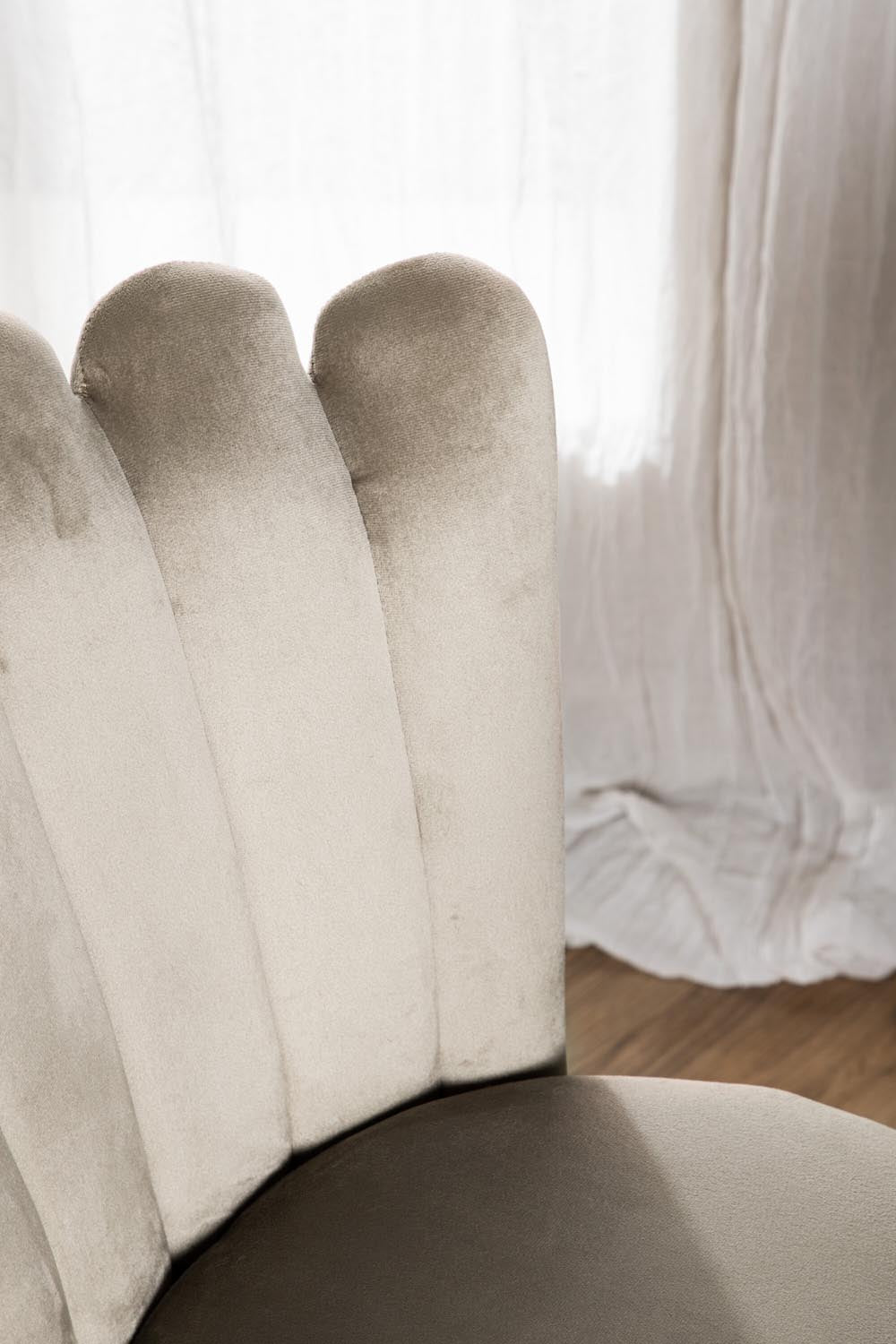 Limhamn Stuhl in Beige präsentiert im Onlineshop von KAQTU Design AG. Stuhl ist von Furniture Fashion