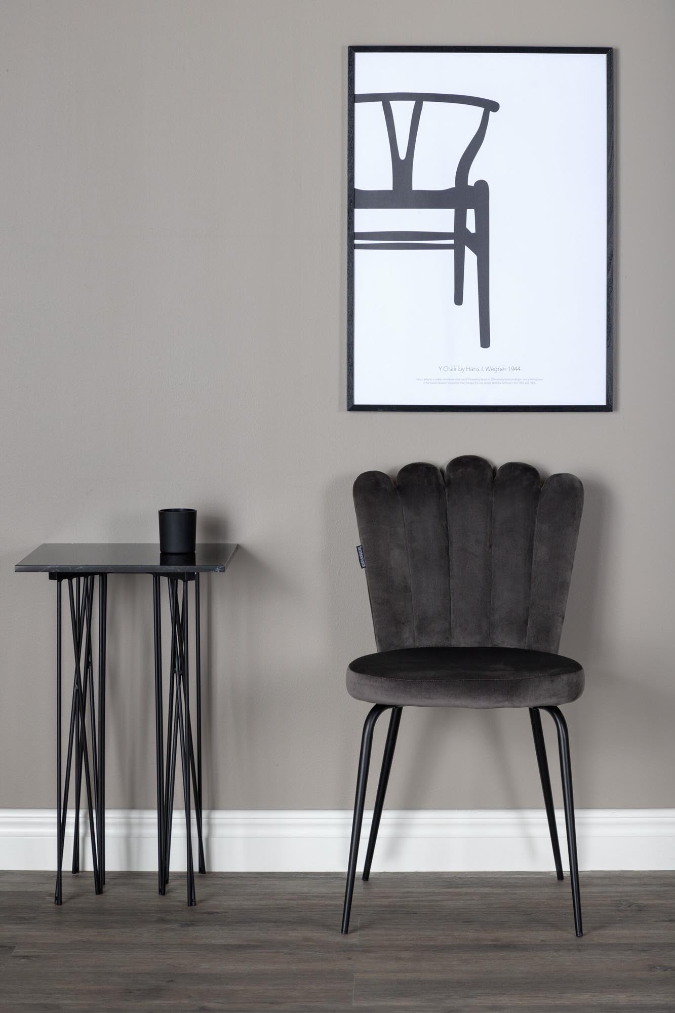 Limhamn Stuhl in Grau präsentiert im Onlineshop von KAQTU Design AG. Stuhl ist von Furniture Fashion