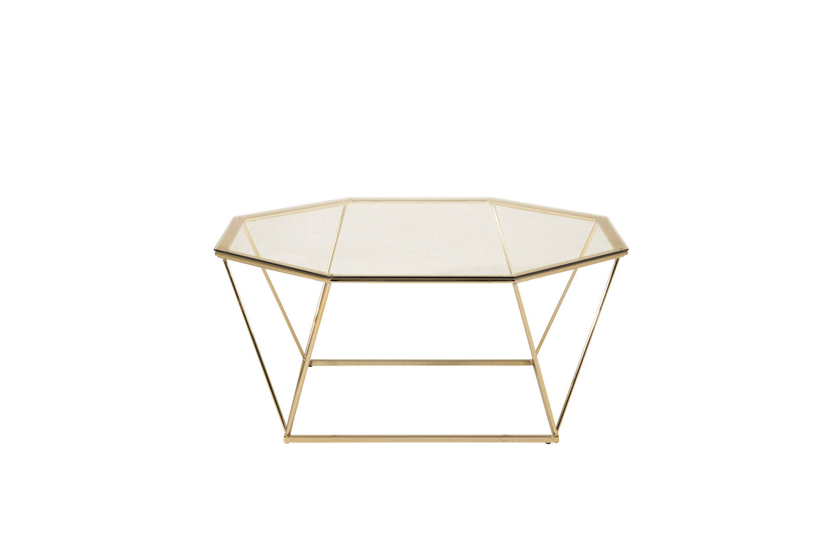 Österlen Beistelltisch in Gold präsentiert im Onlineshop von KAQTU Design AG. Beistelltisch ist von Furniture Fashion