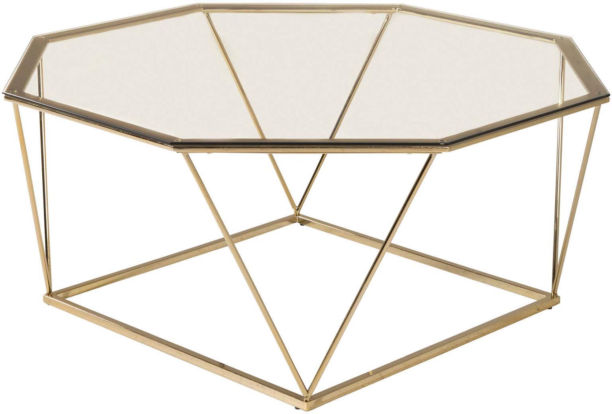 Österlen Beistelltisch in Gold präsentiert im Onlineshop von KAQTU Design AG. Beistelltisch ist von Furniture Fashion