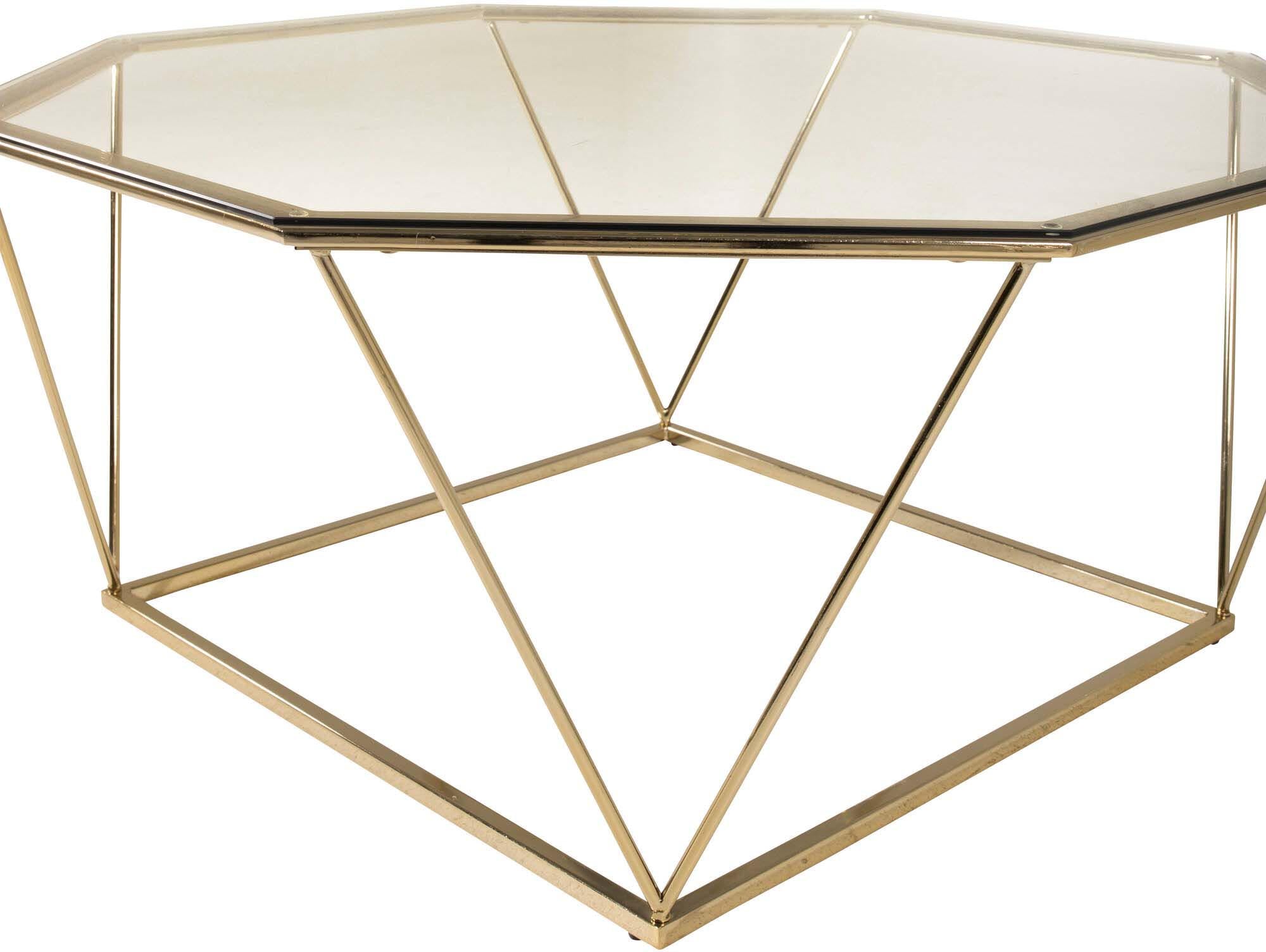 Österlen Beistelltisch in Gold präsentiert im Onlineshop von KAQTU Design AG. Beistelltisch ist von Furniture Fashion