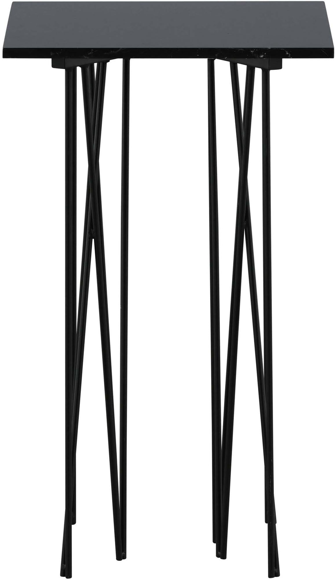 Stone Beistelltisch in Schwarz präsentiert im Onlineshop von KAQTU Design AG. Beistelltisch ist von Furniture Fashion