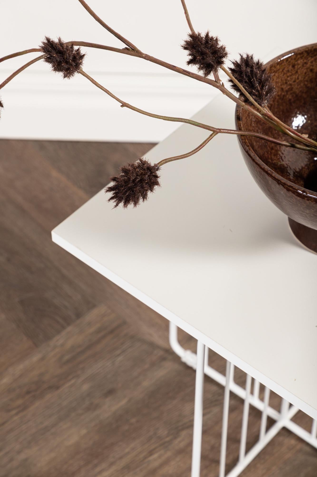 Dayton Coffee Tisch in Weiss präsentiert im Onlineshop von KAQTU Design AG. Beistelltisch ist von Venture Home