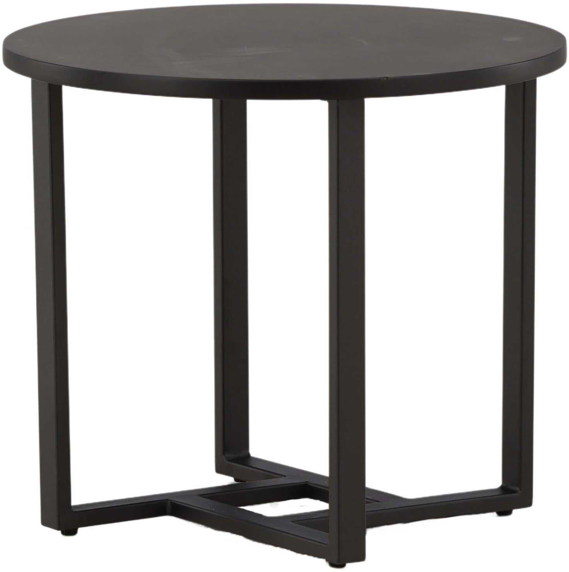 Eleganter Lawton Coffee Tisch von Venture Home: Schwarze MDF-Tischplatte, modernes Design, vielseitig einsetzbar, stabil und stilvoll.