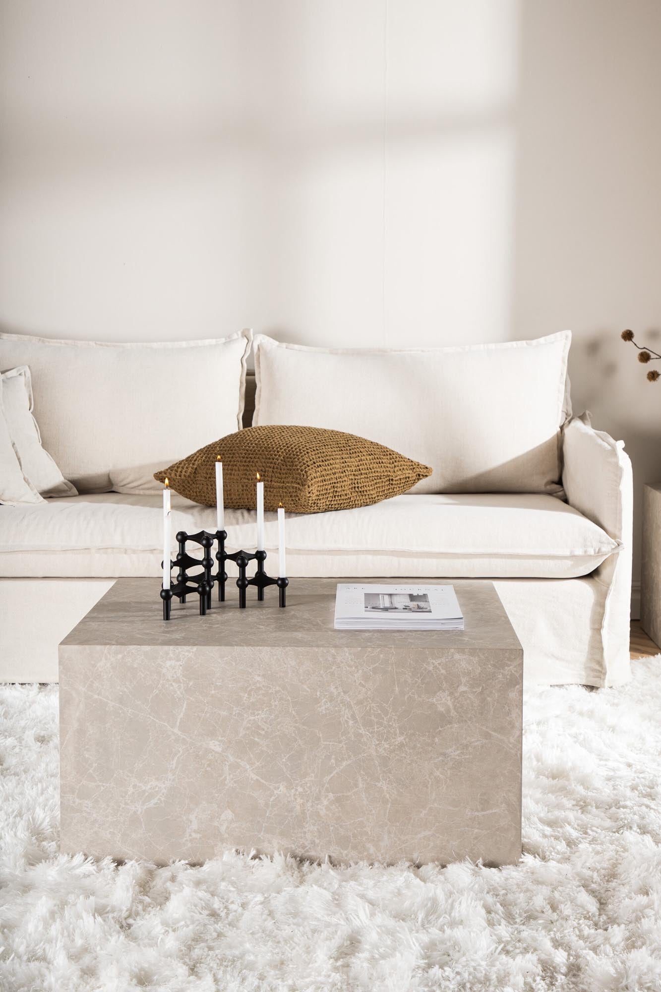 York Coffee Tisch Low von Venture Home: Eleganter Beistelltisch aus MDF, ideal für Wohnzimmer, Schlafzimmer und Flur. Vielseitig und langlebig.