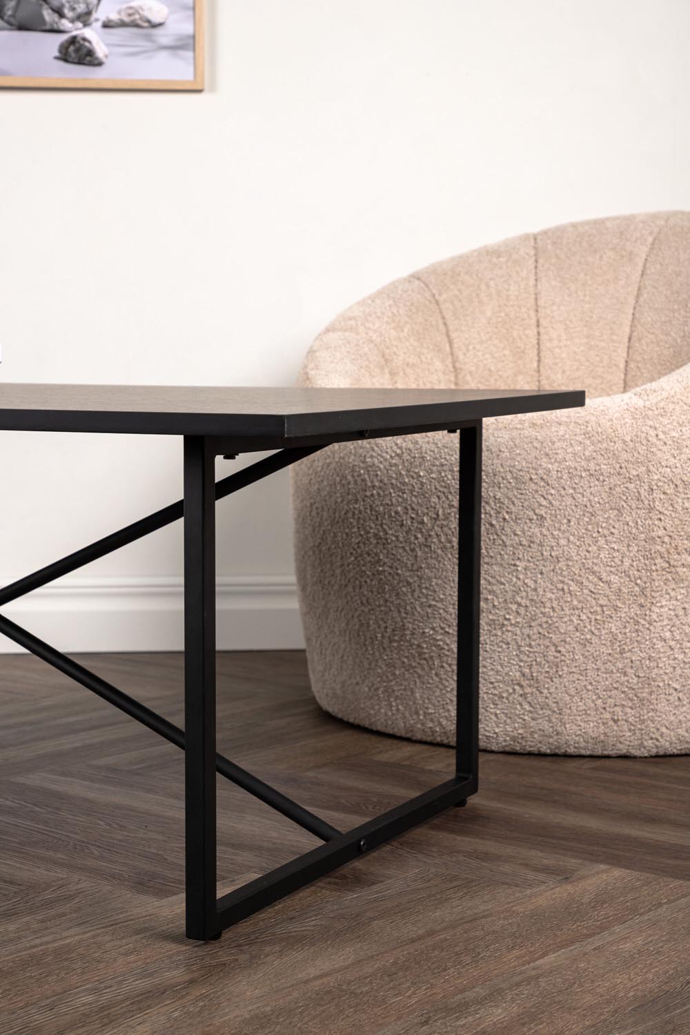 Pryor Beistelltisch in Schwarz präsentiert im Onlineshop von KAQTU Design AG. Beistelltisch ist von Venture Home