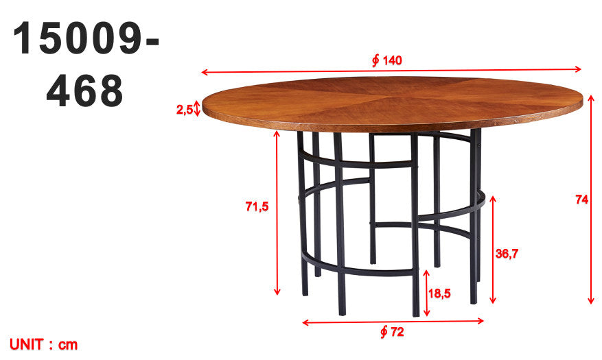 Copenhagen Esstisch in Schwarz präsentiert im Onlineshop von KAQTU Design AG. Esstisch ist von Furniture Fashion