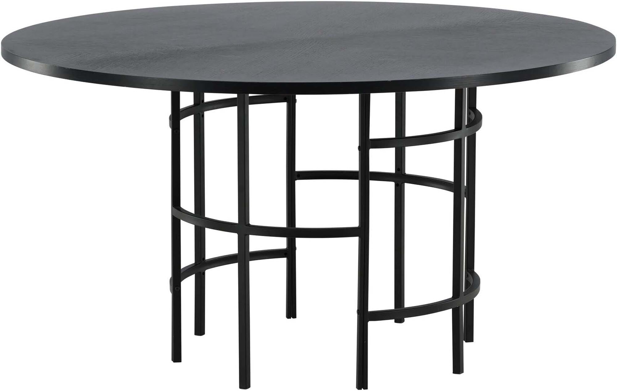 Copenhagen Esstisch in Schwarz präsentiert im Onlineshop von KAQTU Design AG. Esstisch ist von Furniture Fashion