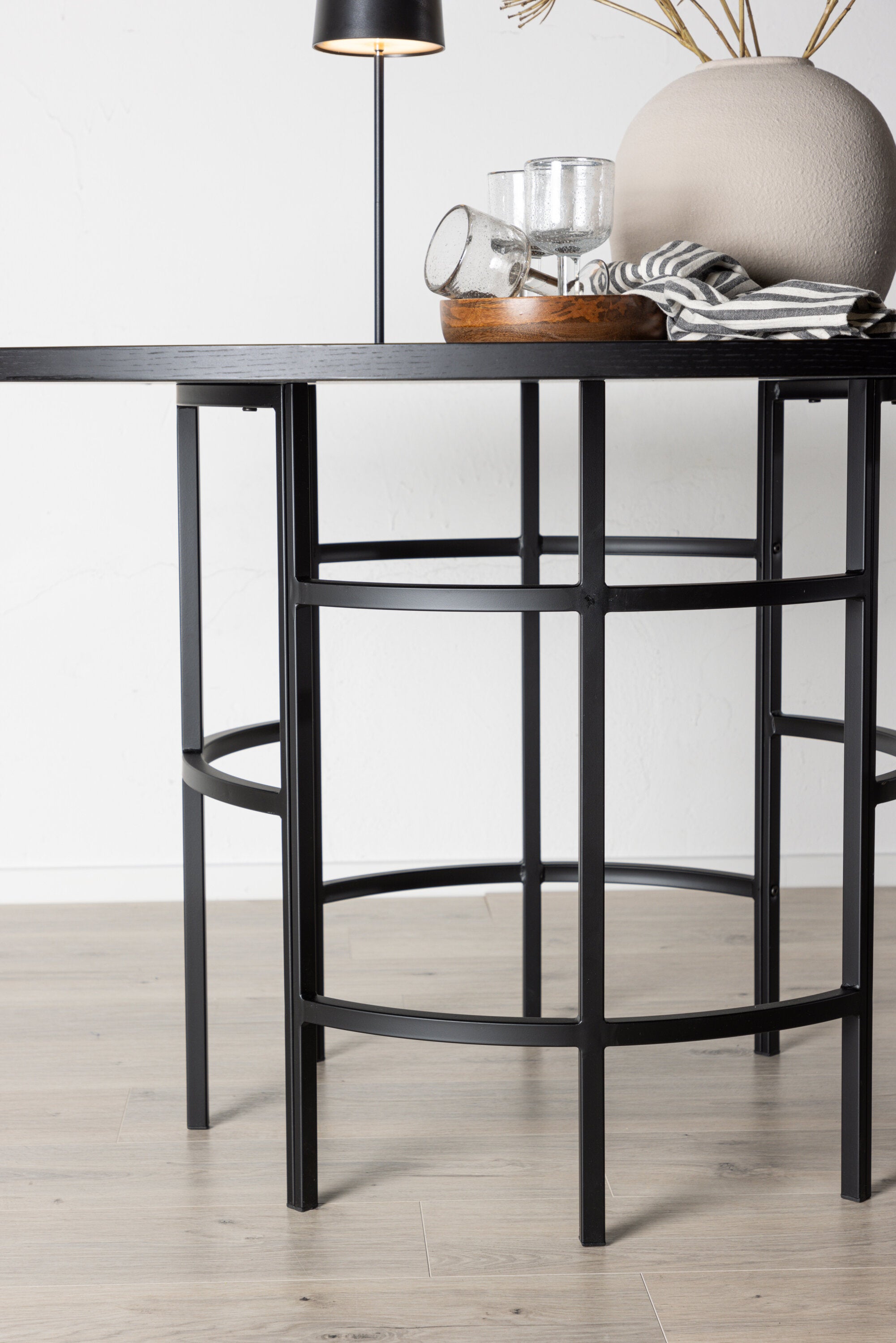 Copenhagen Esstisch in Schwarz präsentiert im Onlineshop von KAQTU Design AG. Esstisch ist von Furniture Fashion
