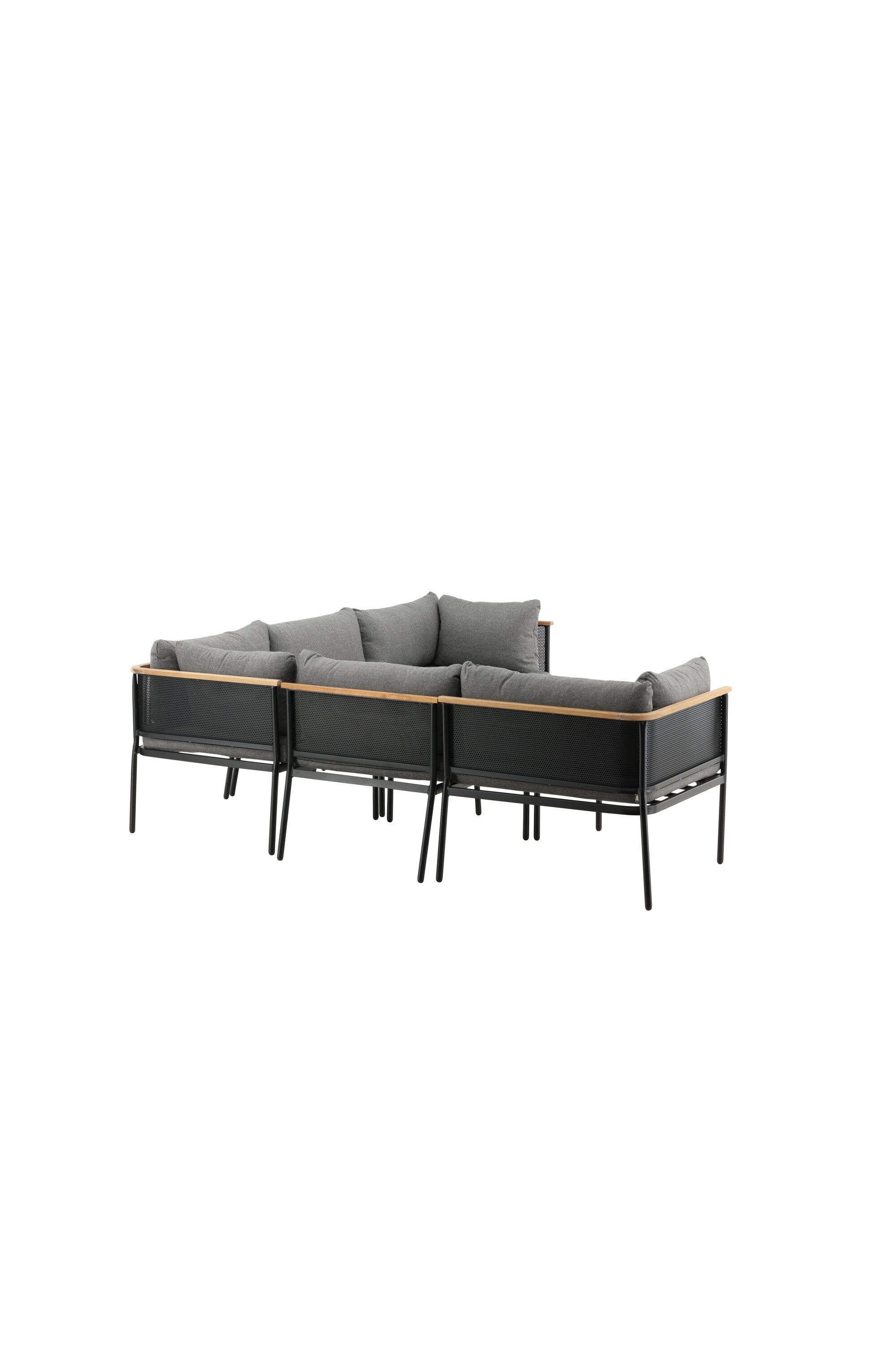 Nettan Ecksofa Outdoorset 106cm in Grau präsentiert im Onlineshop von KAQTU Design AG. Loungeset ist von Venture Home