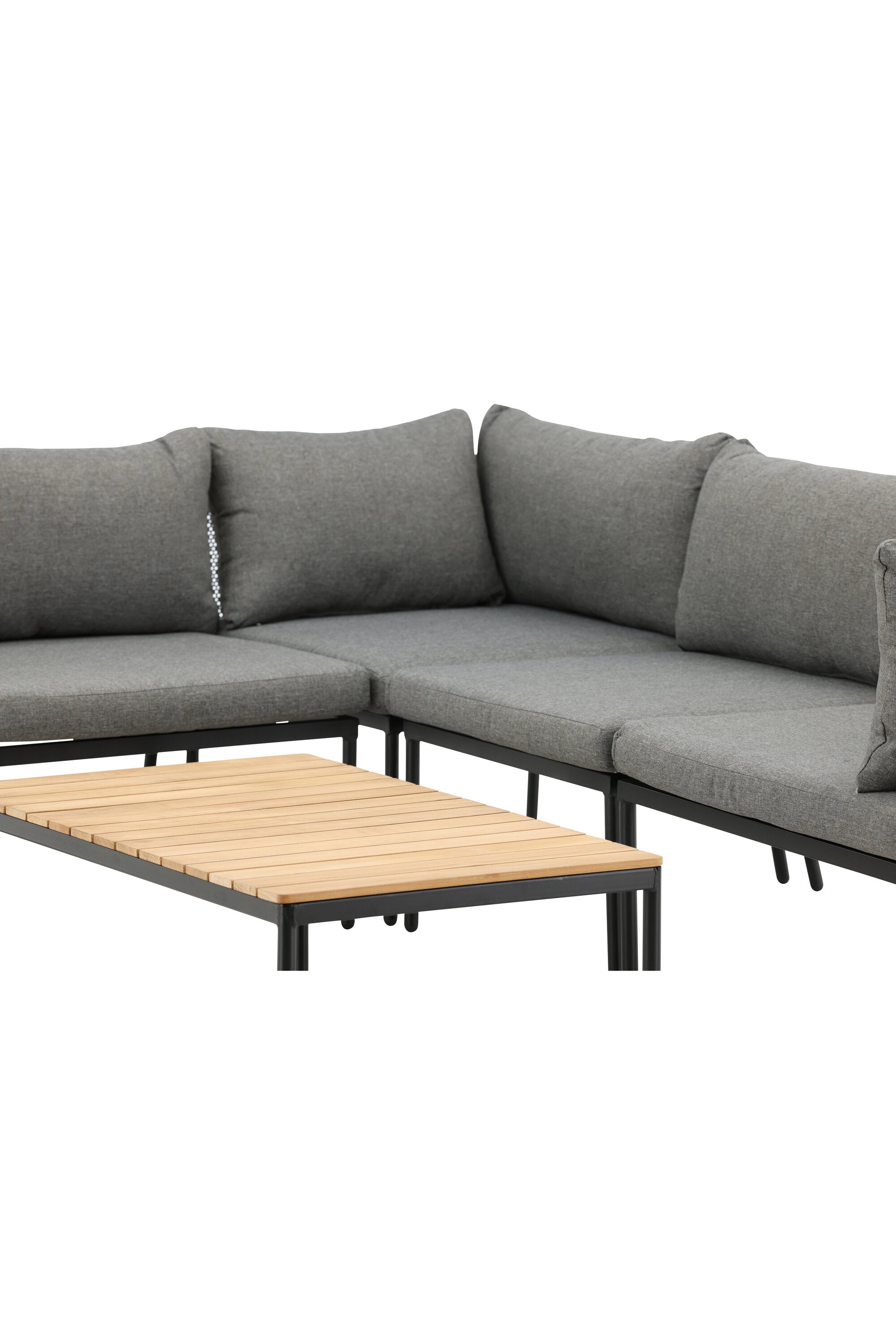 Nettan Ecksofa Outdoorset 106cm in Grau präsentiert im Onlineshop von KAQTU Design AG. Loungeset ist von Venture Home