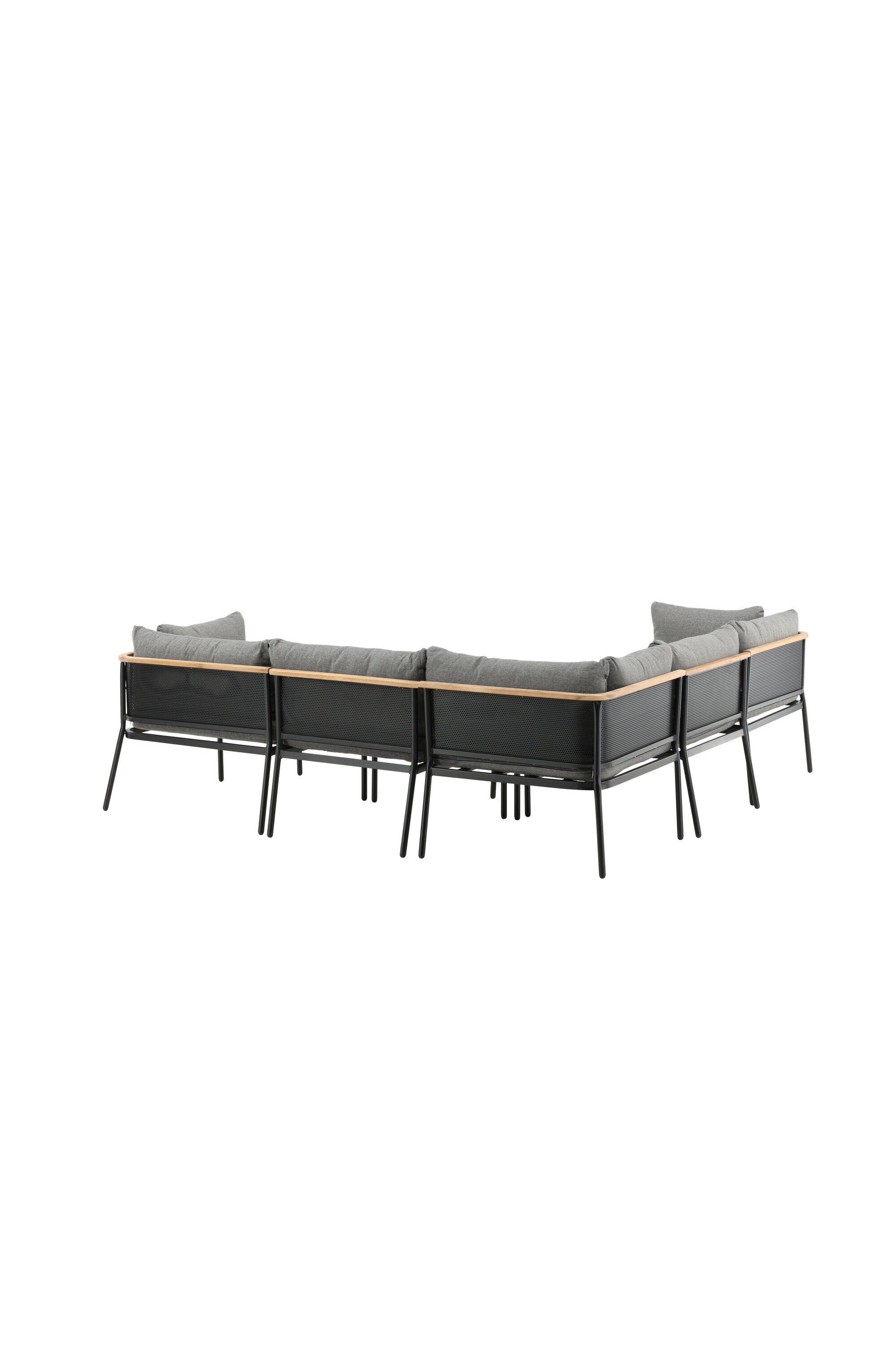 Nettan Ecksofa Outdoorset 106cm in Grau präsentiert im Onlineshop von KAQTU Design AG. Loungeset ist von Venture Home
