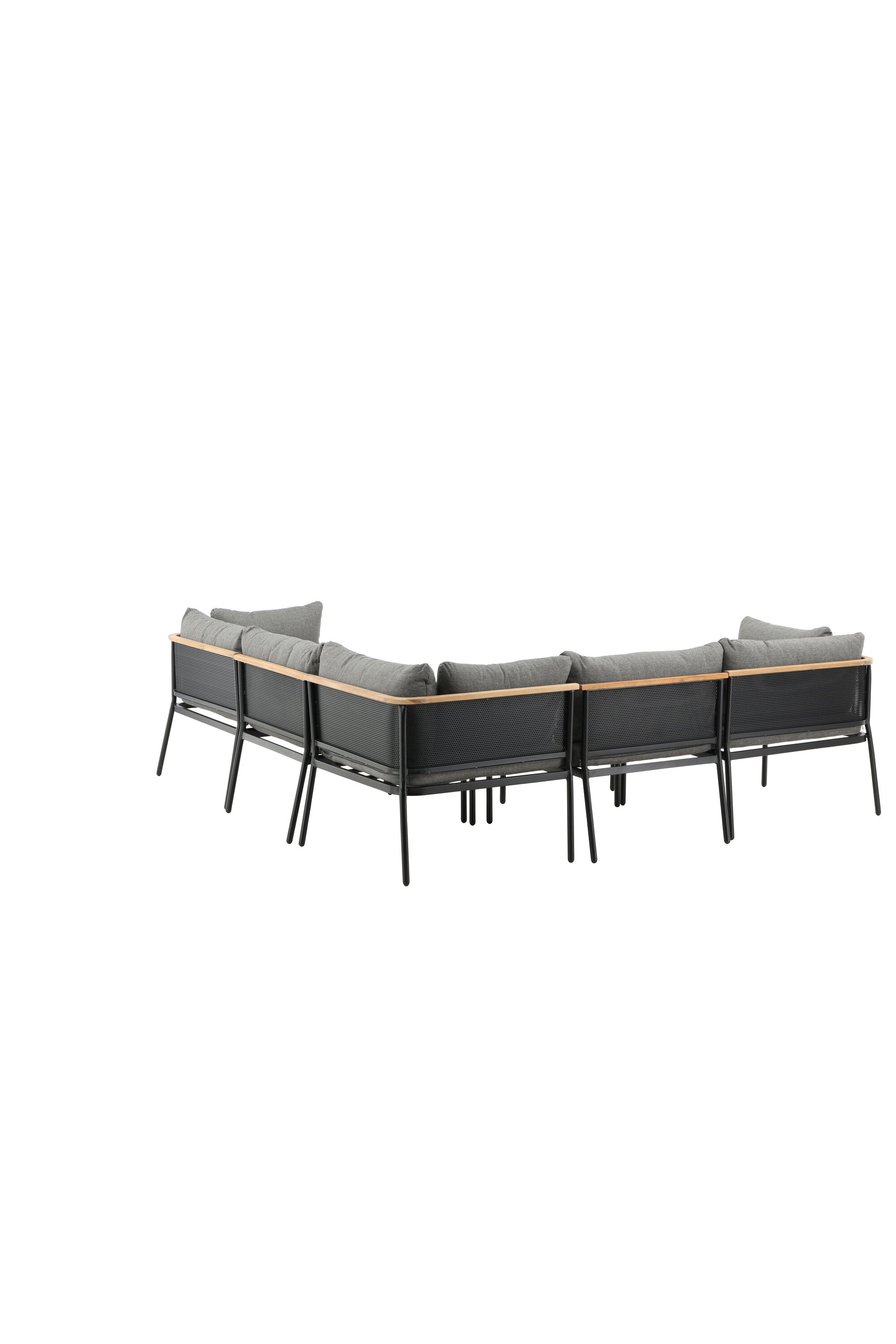 Nettan Ecksofa Outdoorset 106cm in Grau präsentiert im Onlineshop von KAQTU Design AG. Loungeset ist von Venture Home