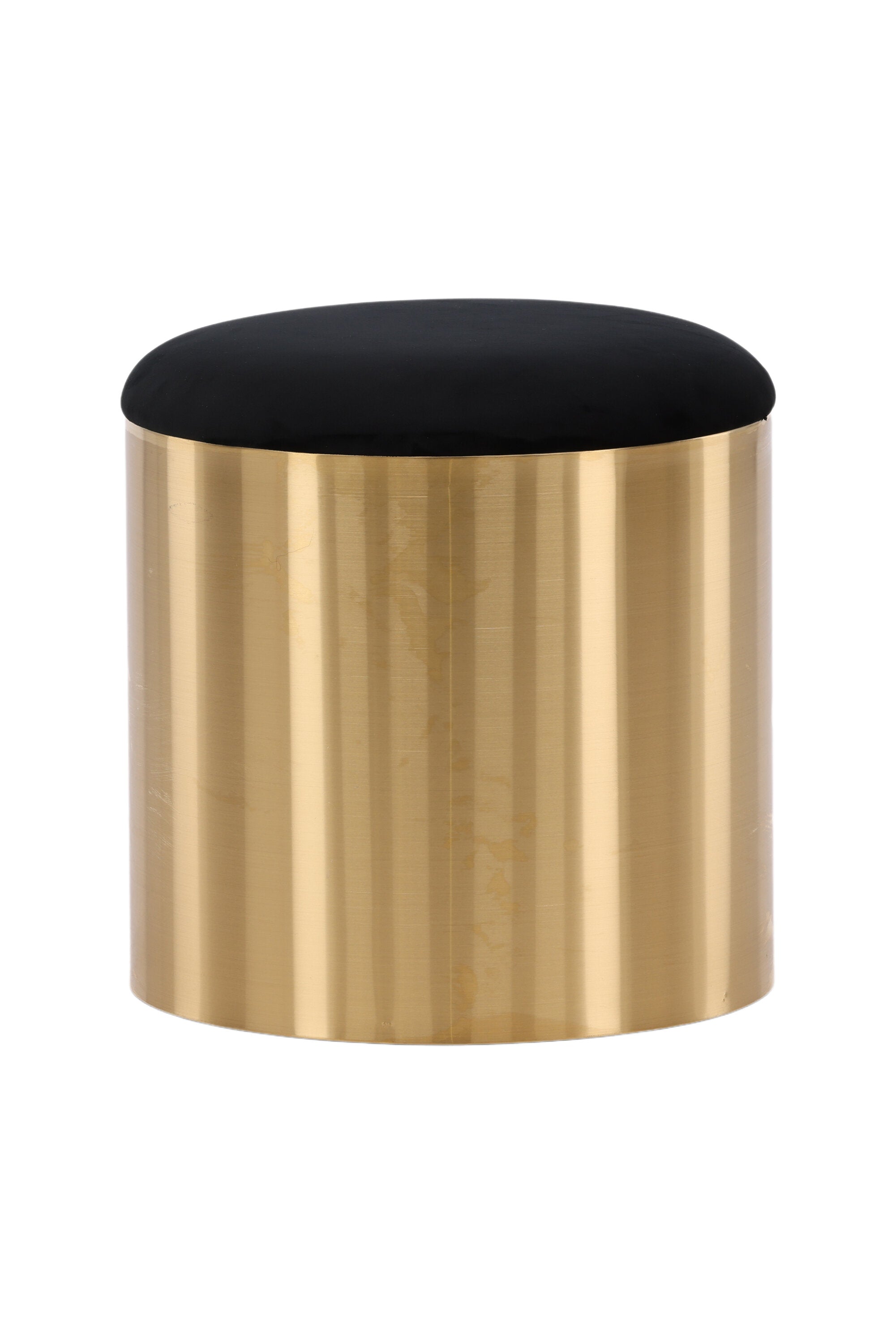 Puff Hocker in Gold präsentiert im Onlineshop von KAQTU Design AG. Pouf ist von Furniture Fashion