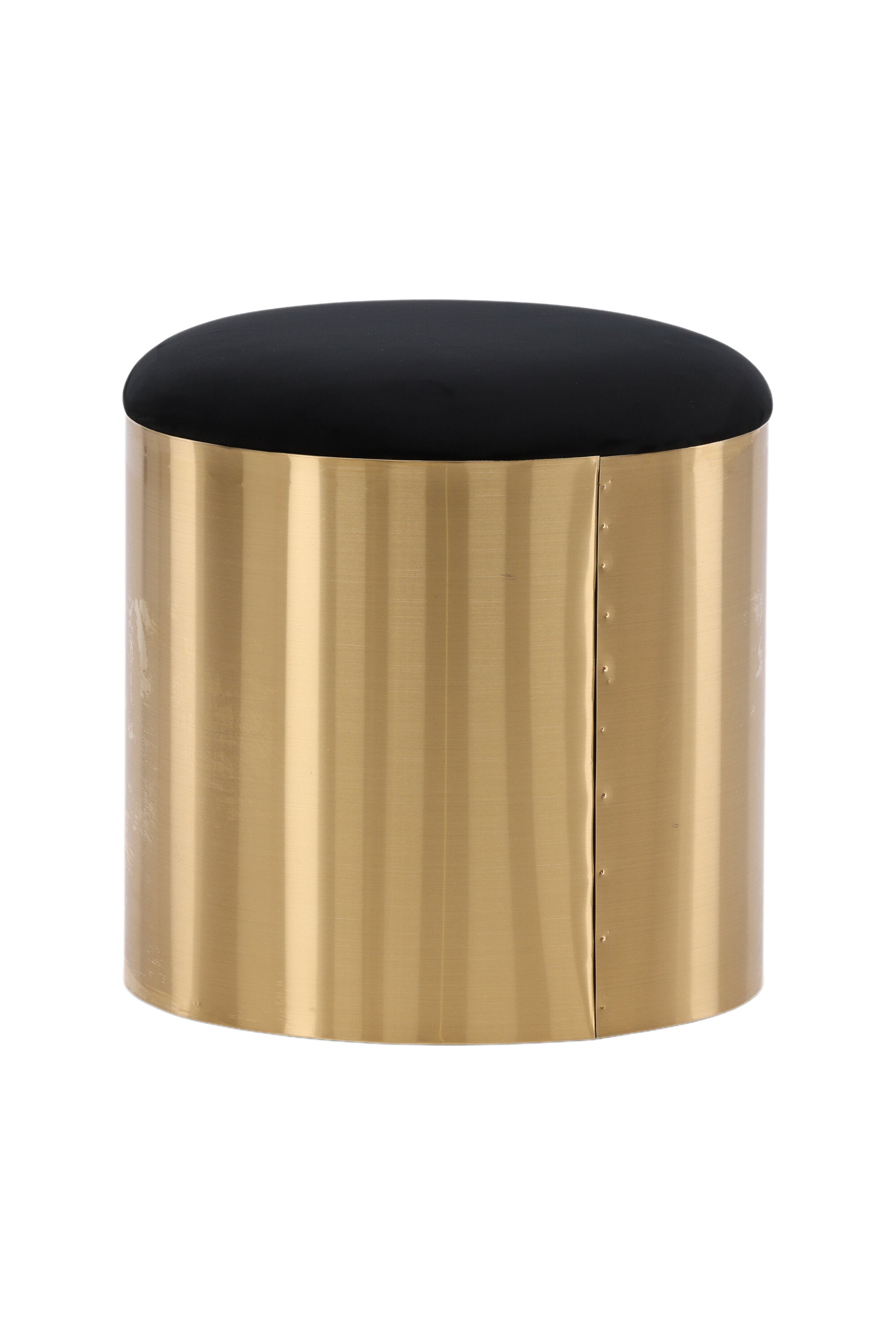 Puff Hocker in Gold präsentiert im Onlineshop von KAQTU Design AG. Pouf ist von Furniture Fashion