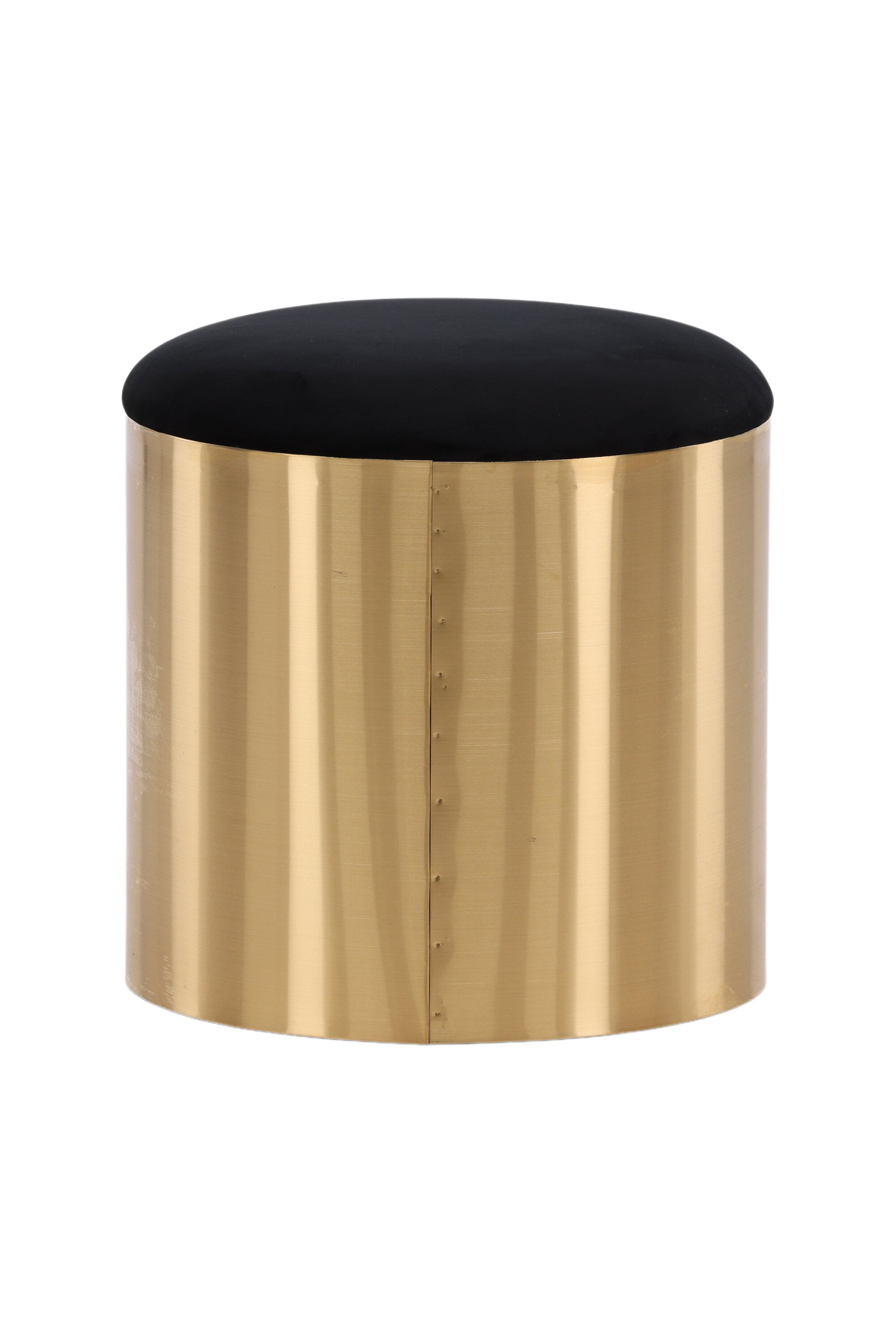 Puff Hocker in Gold präsentiert im Onlineshop von KAQTU Design AG. Pouf ist von Furniture Fashion