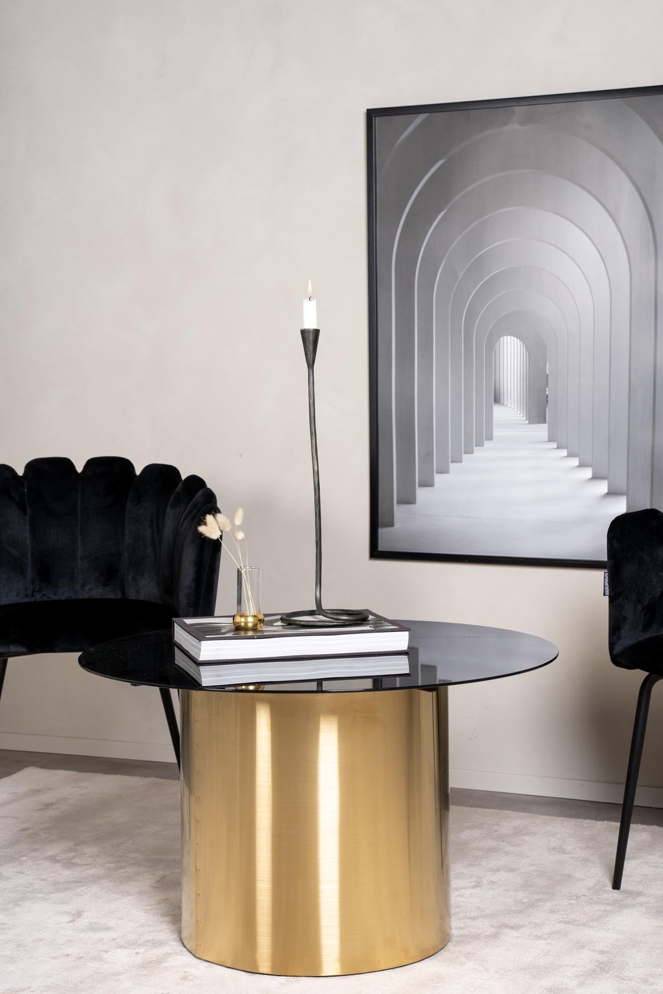 Ystad Beistelltisch in Schwarz präsentiert im Onlineshop von KAQTU Design AG. Beistelltisch ist von Furniture Fashion